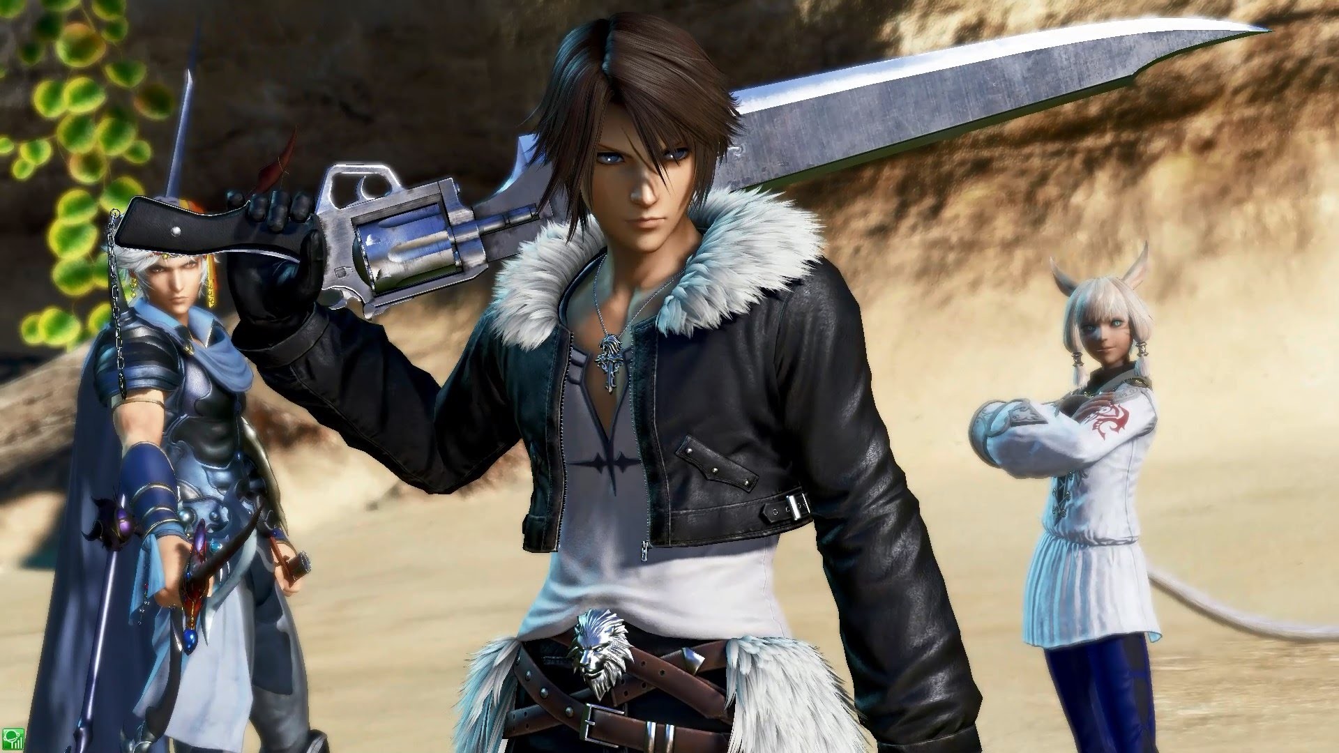 1920x1080 Squall Leonhart is the main protagonist of Final Fantasy VIII.