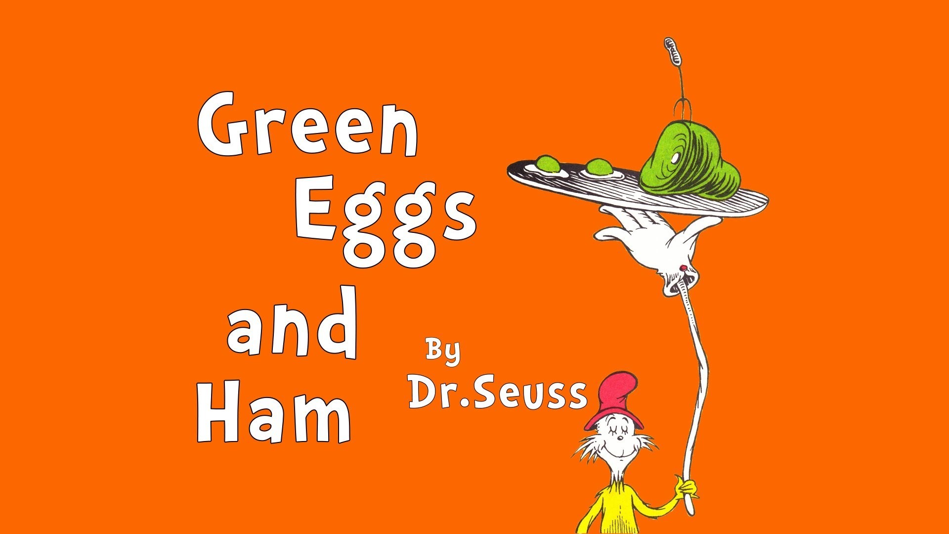 1920x1080 Read-Aloud "Green Eggs and Ham" by Dr Seuss - A Book for Kids - YouTube