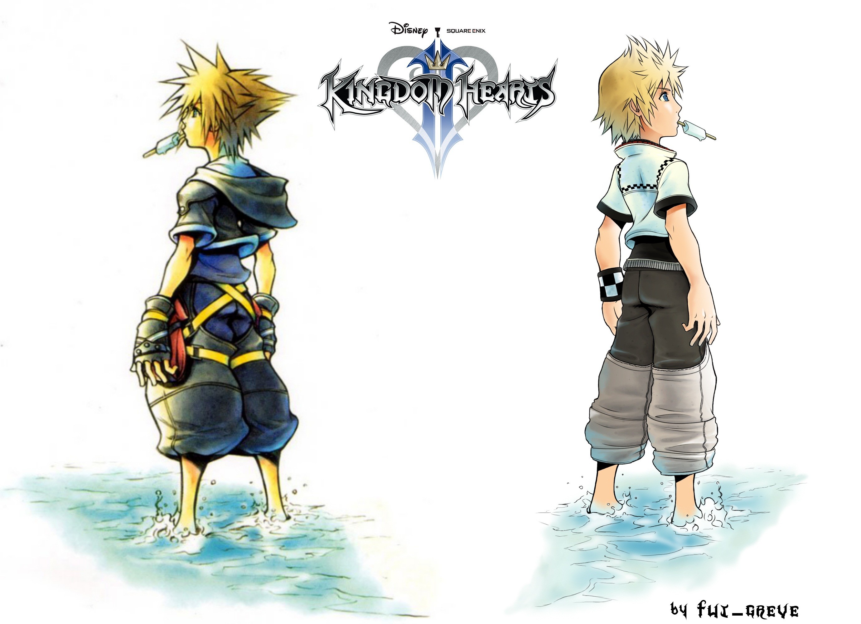 2761x2000 Kingdom Hearts Sora Wallpaper Desktop Background