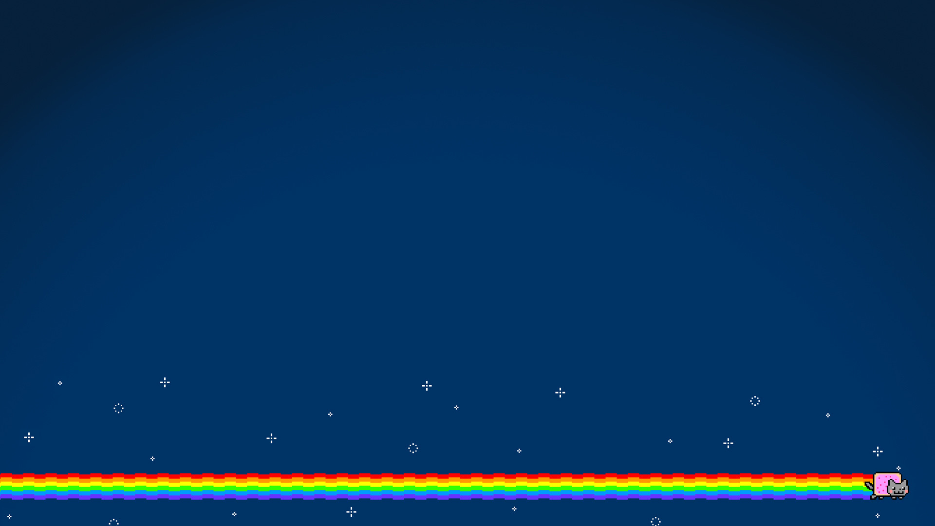 1920x1080 I made a Poptart Cat/Nyan Cat wallpaper [1080p] ...