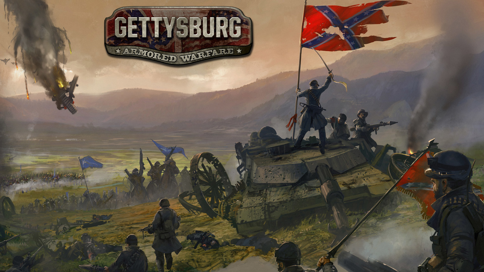 1920x1080 Free Gettysburg: Armored Warfare Wallpaper in 