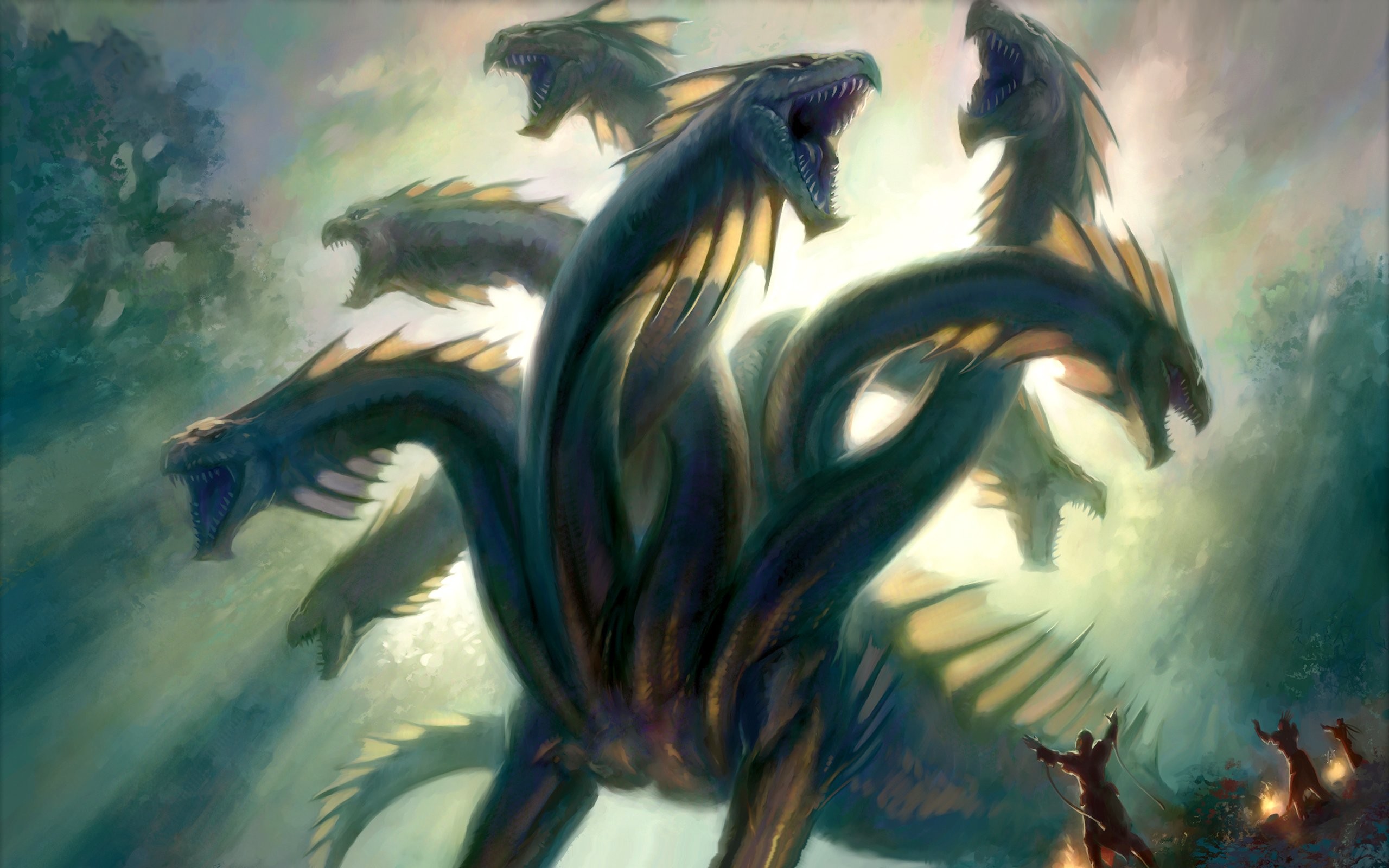 2560x1600 Khalni Hydra by Todd Lockwood