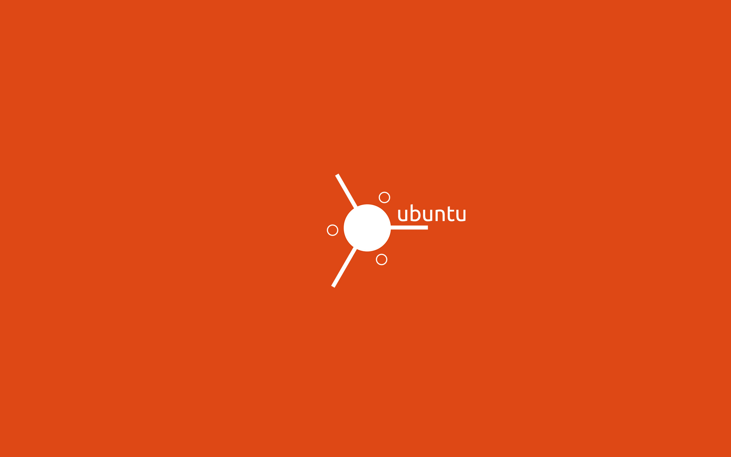 2560x1600 orange ubuntu wallpaper