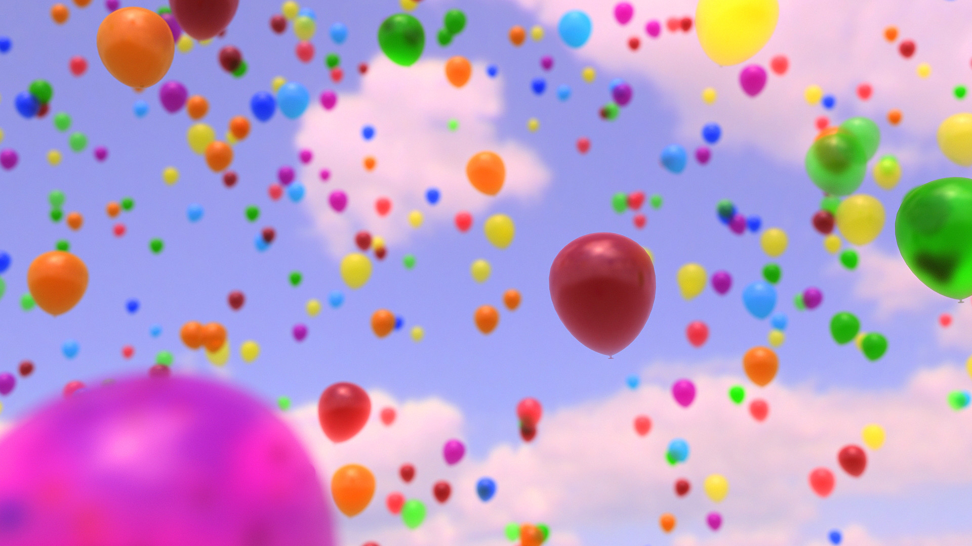 1920x1080 ... Birthday Balloons Wallpapers Group