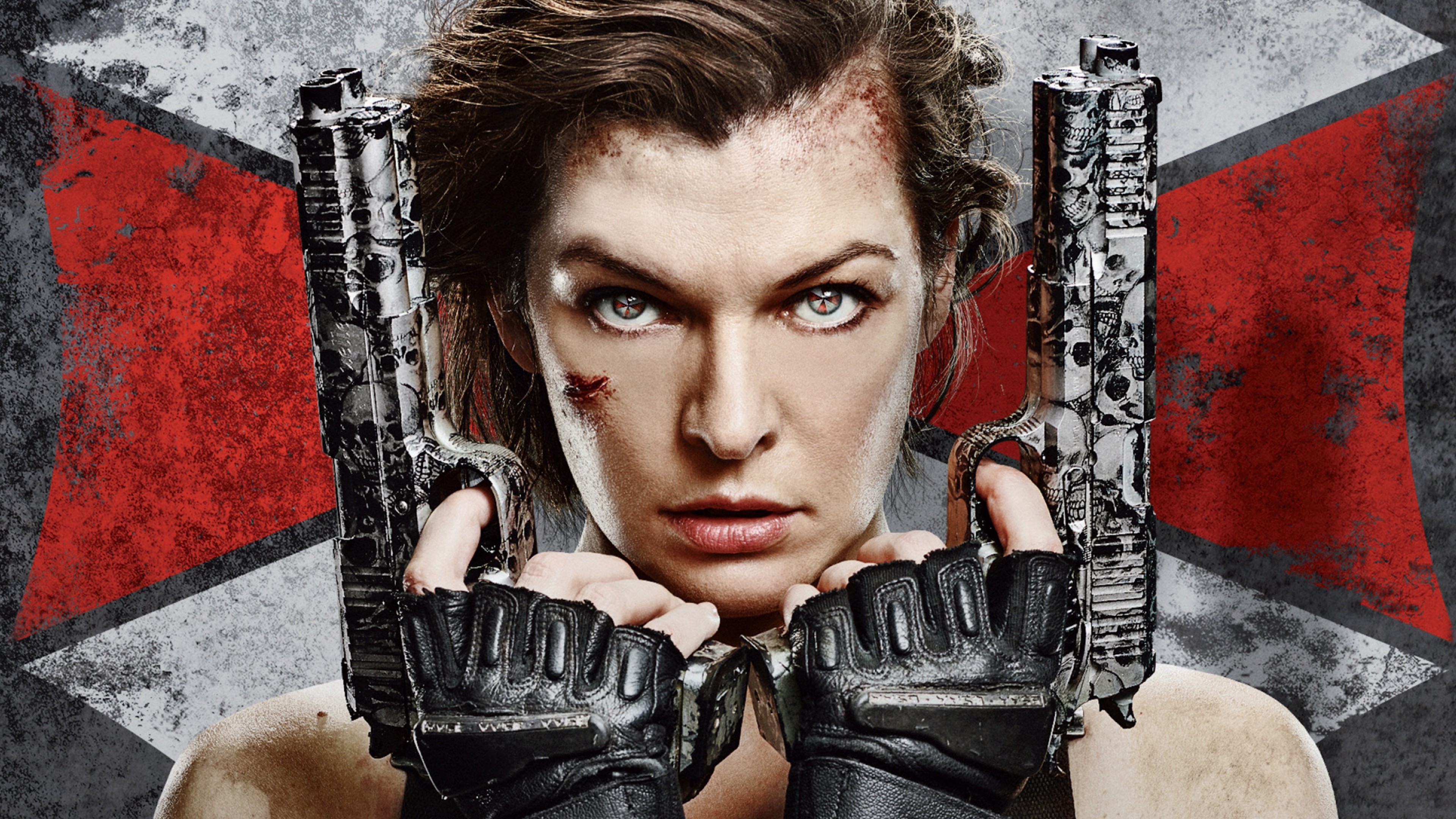 3840x2160 Tags: Milla Jovovich, Resident Evil: ...