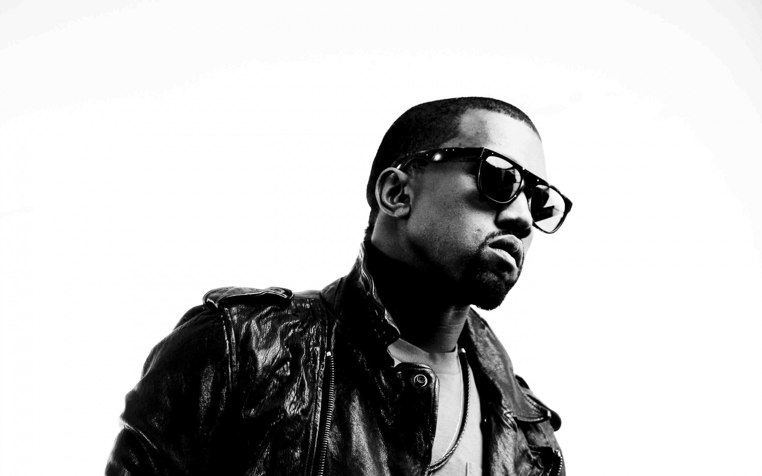 2560x1600 black and white kanye west wallpaper