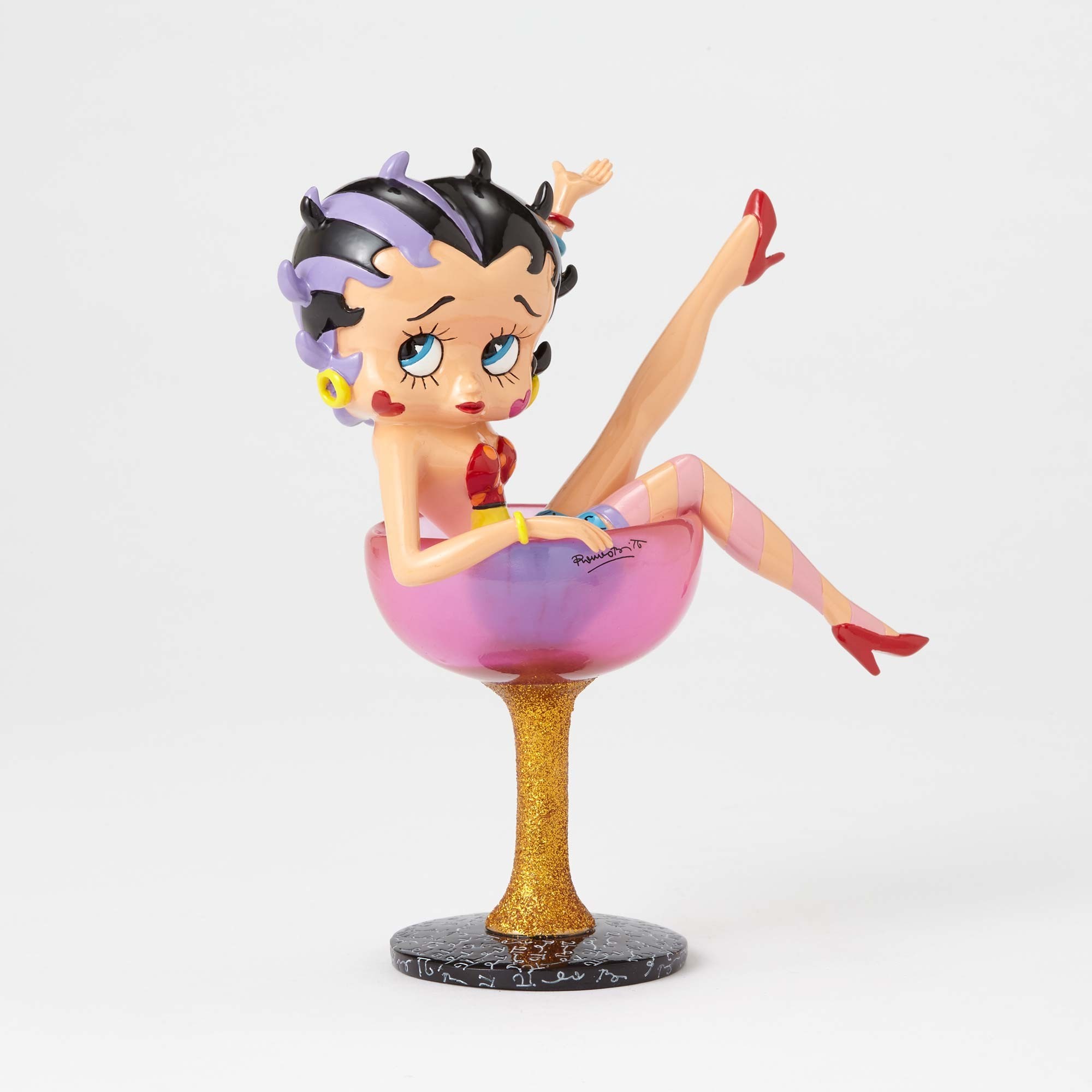 2000x2000 Betty Boop in Glass Figurine by Britto - Artreco