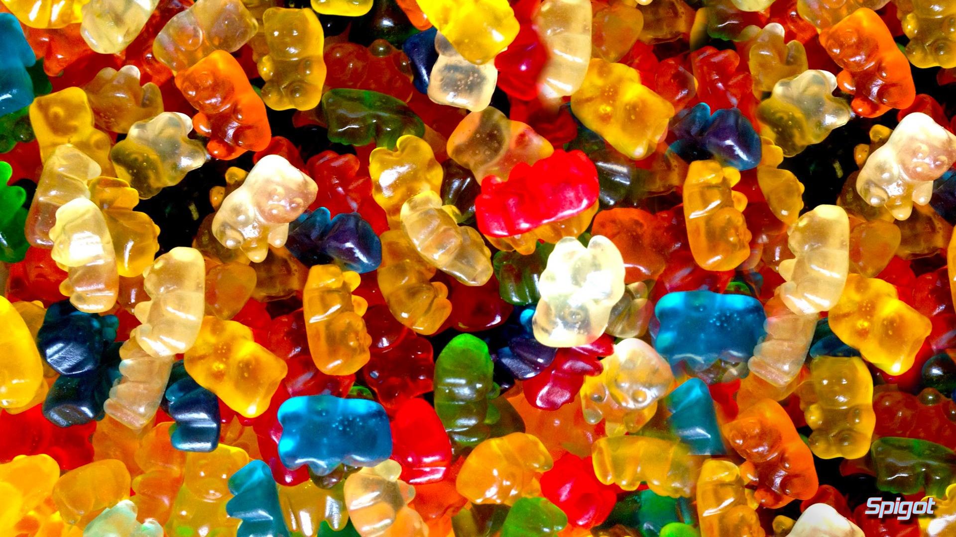 1920x1080 Gummy Bears - Candy Wallpaper