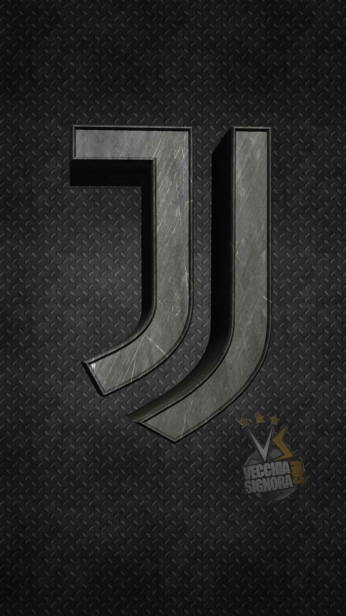 1152x2048 Mobile phone wallpaper inspired by Juventus FC rd kit Ã