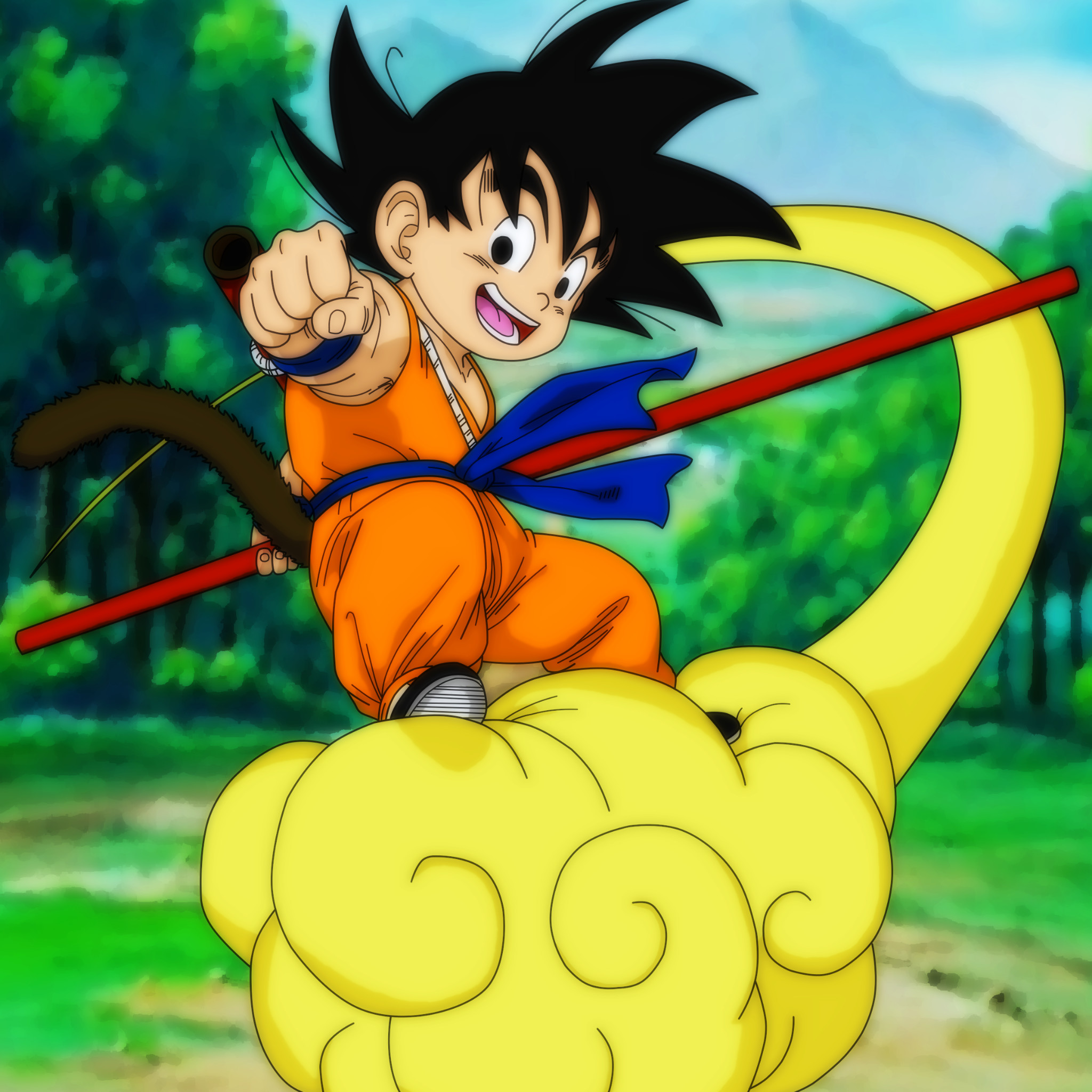 2048x2048 Download Kid Goku in Dragon Ball 2048 x 2048 Wallpapers - 4585436 - dragon  ball super japanese manga comedy shonen | mobile9