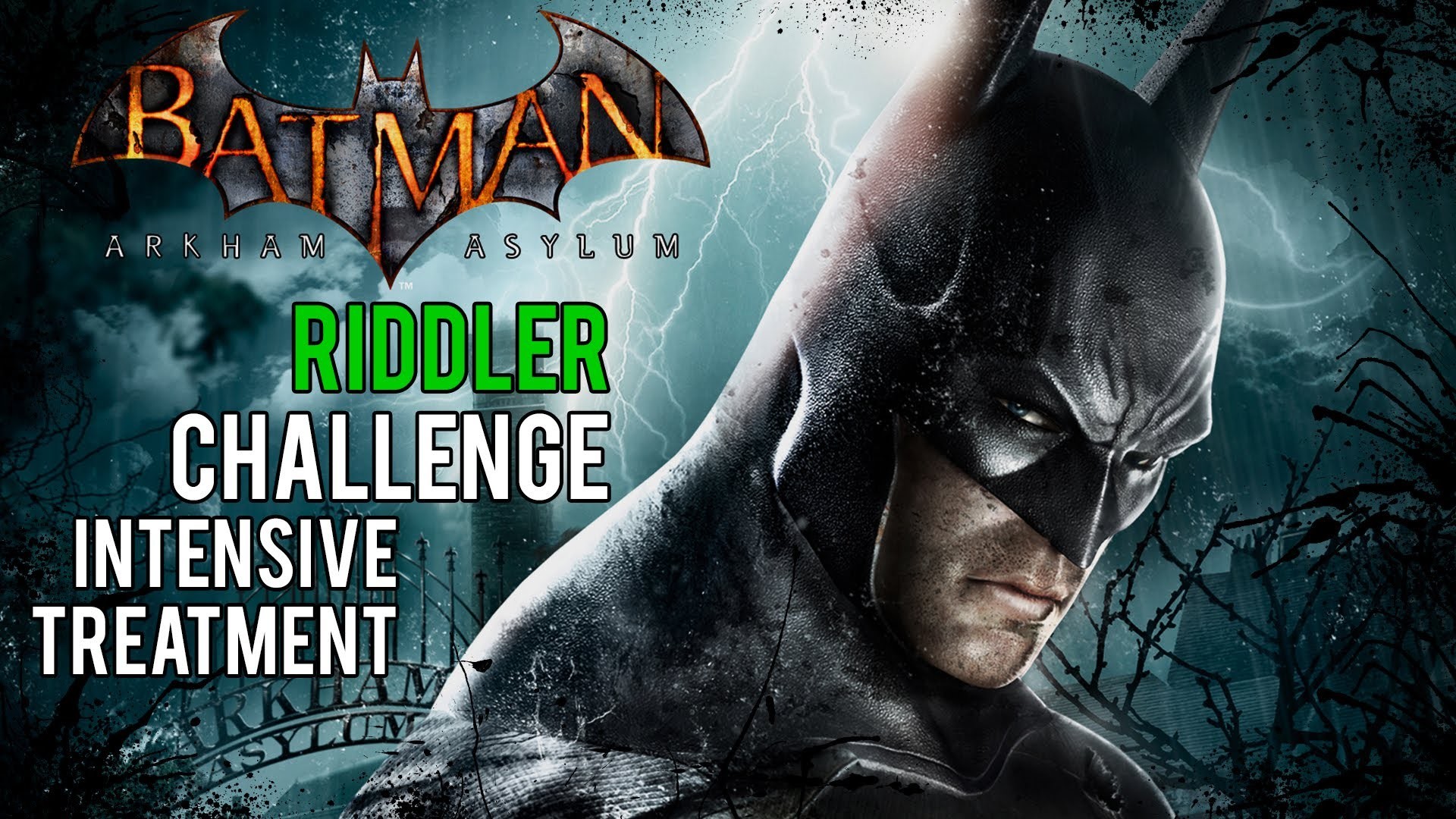 1920x1080 Batman Arkham Asylum - Intensive Treatment Riddler Challenge (Trophies,  Riddles, Teeth and Spirits) - YouTube
