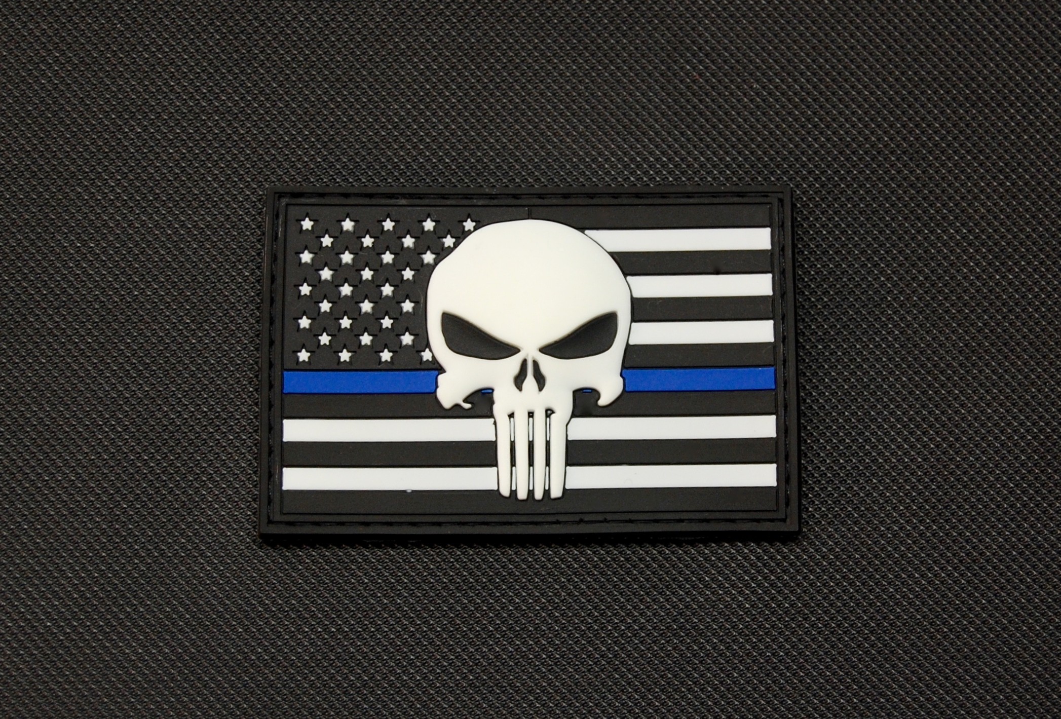 2094x1419 Blue Line Punisher Related Keywords & Suggestions - Blue .