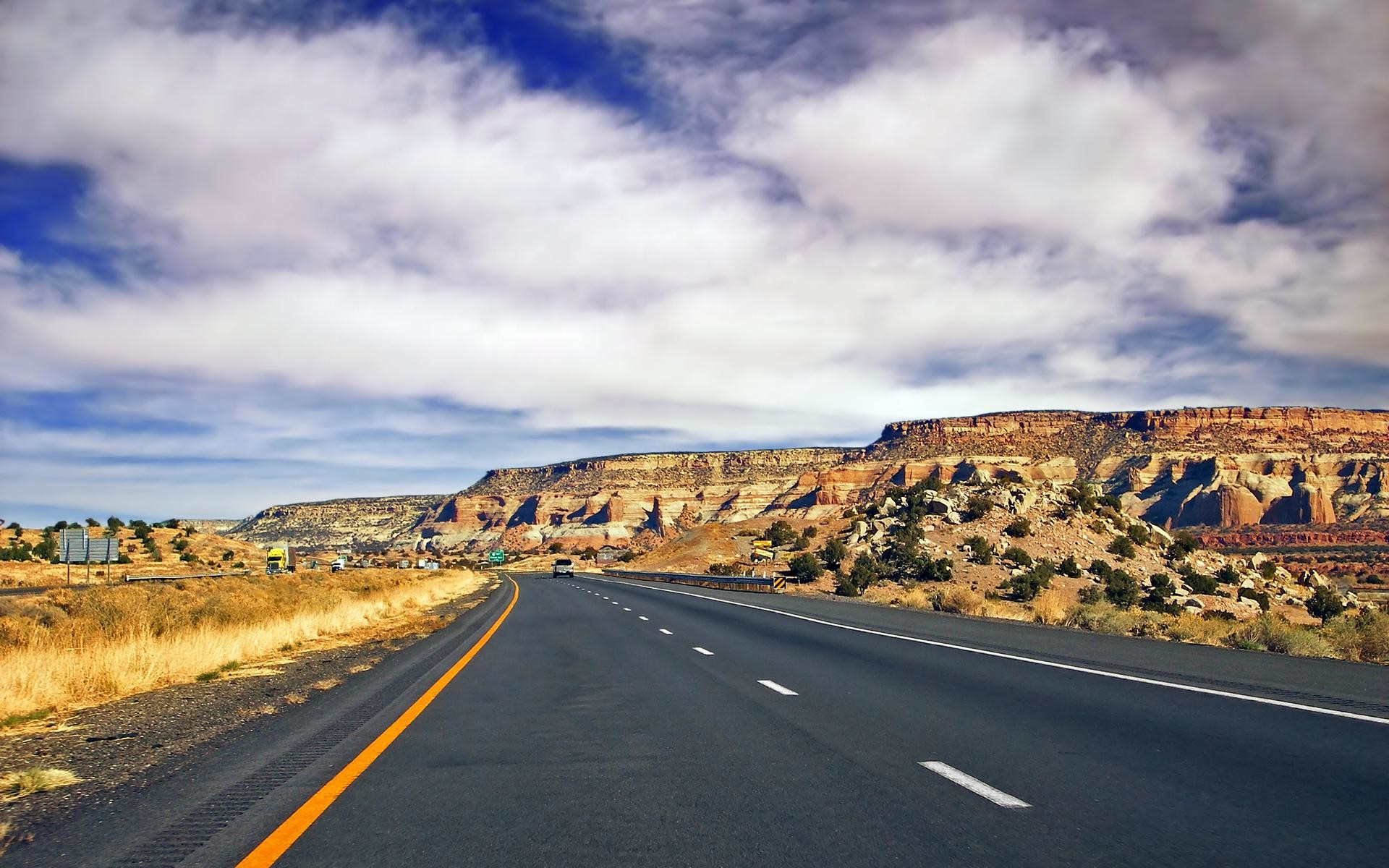 1920x1200 Interstate 40 New Mexico wallpaper