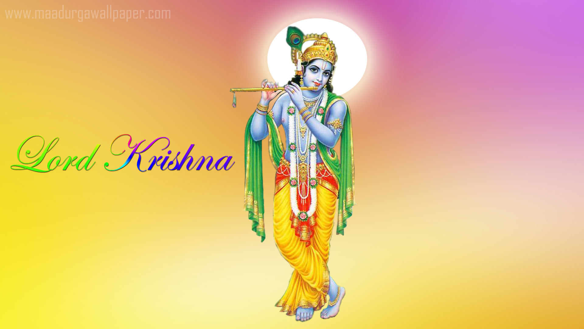 1920x1080 Shri Krishna Wallpaper Download