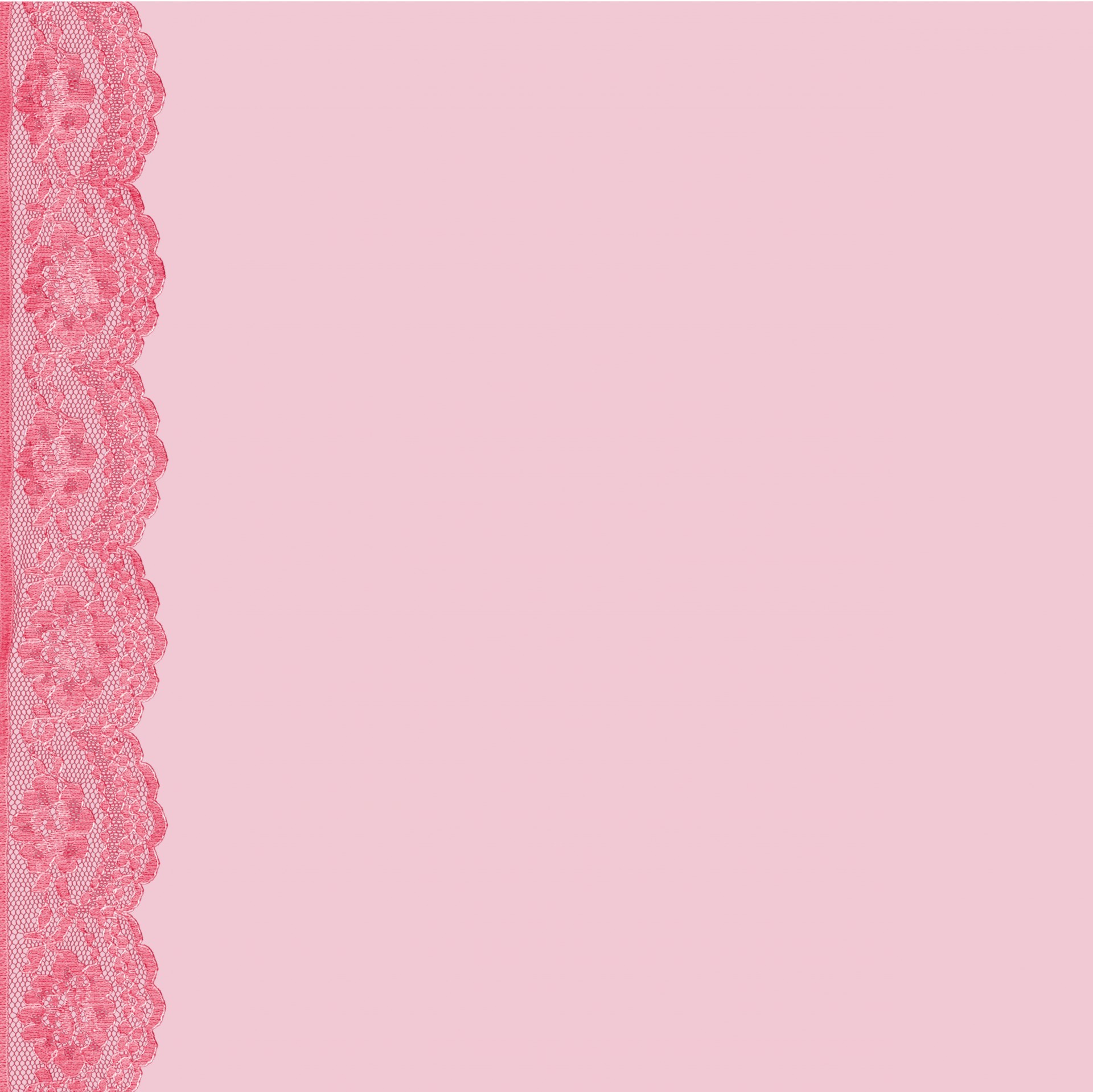 1920x1919 Pink Lace Background