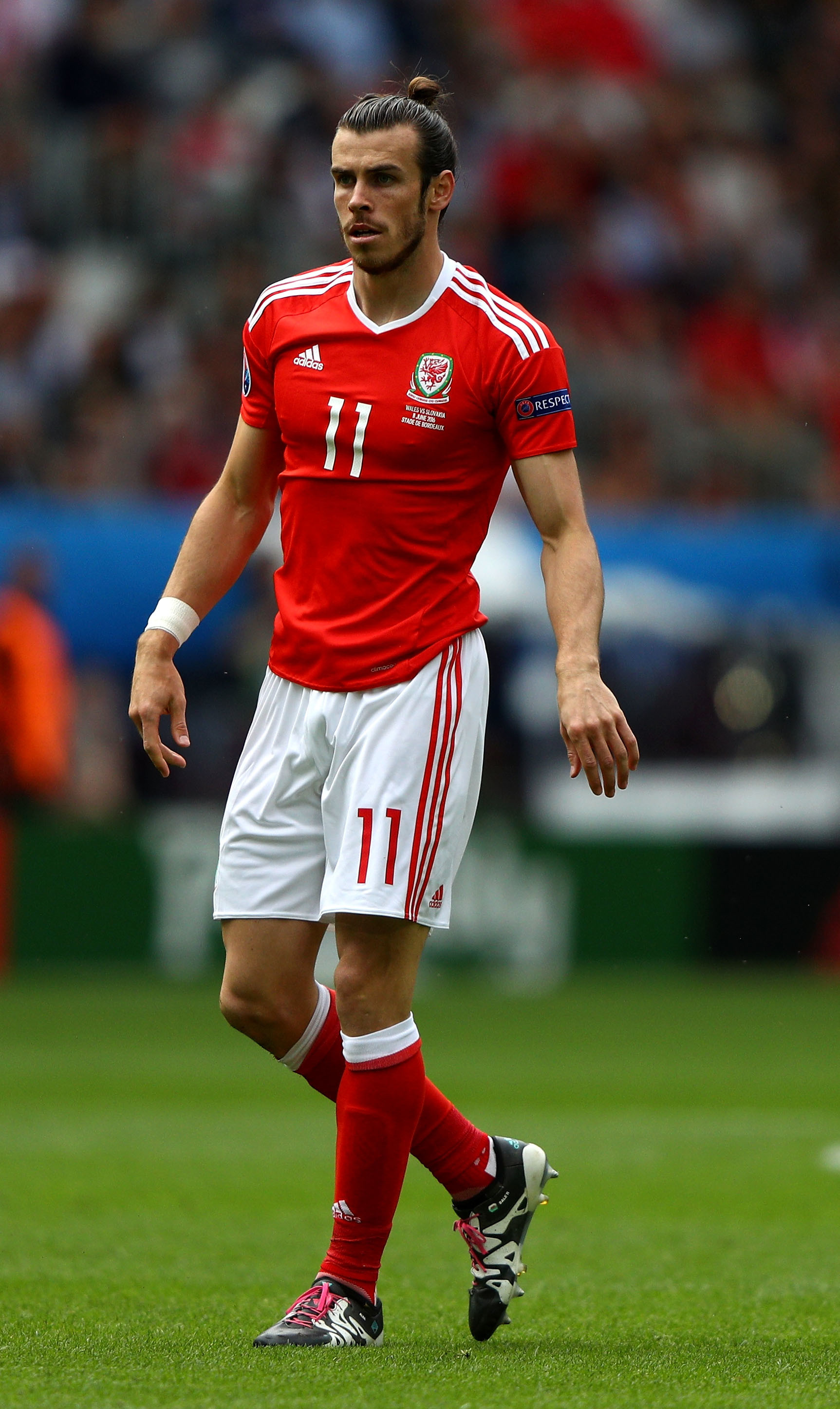 1725x2892 BORDEAUX, FRANCE - JUNE 11: Gareth Bale of Wales is seen during the UEFA