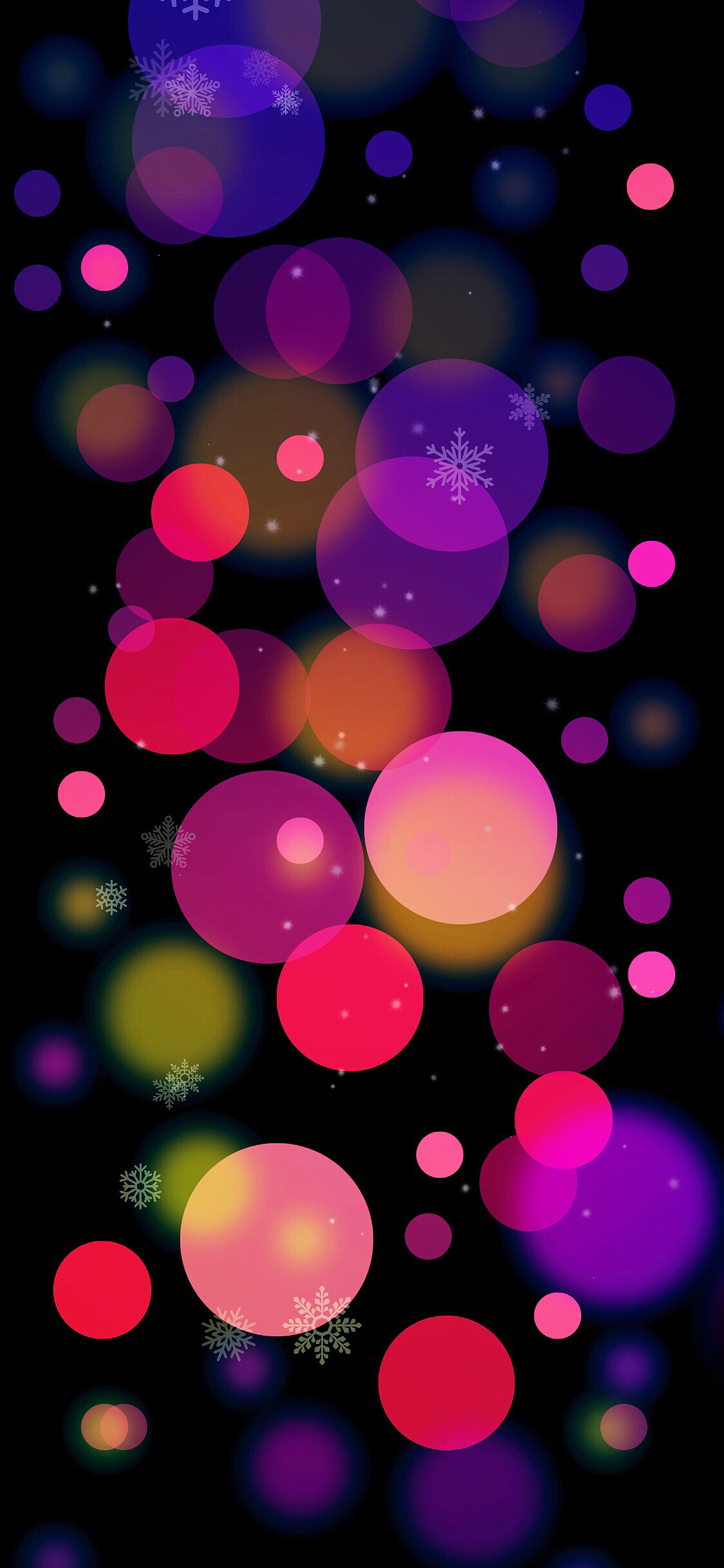 1242x2688 Christmas Colors Balls for iPhone XS MAX Wallpaper ...