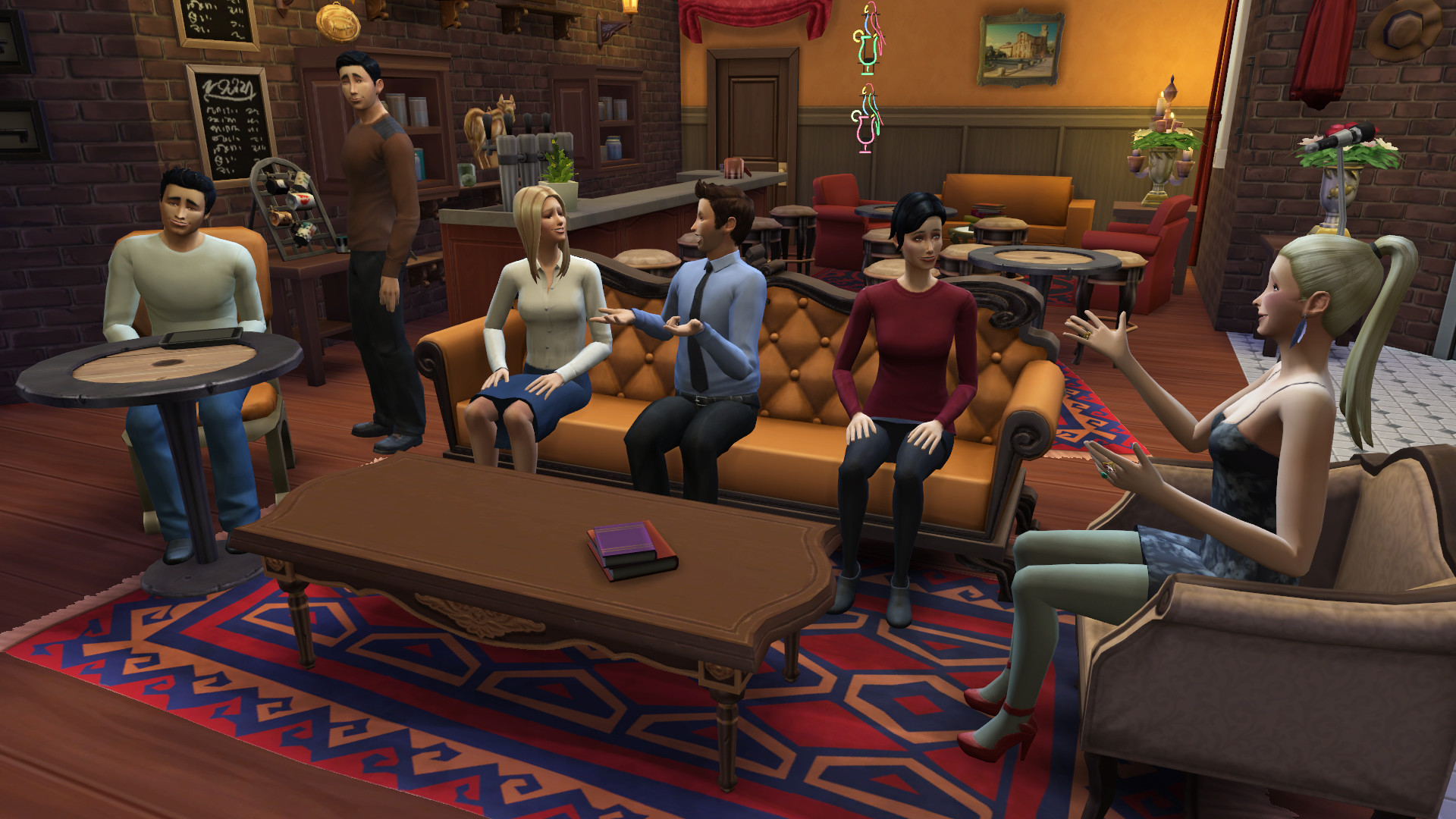 1920x1080 Someone recreated Friends in The Sims 4 and did a damn fine job | The  Independent