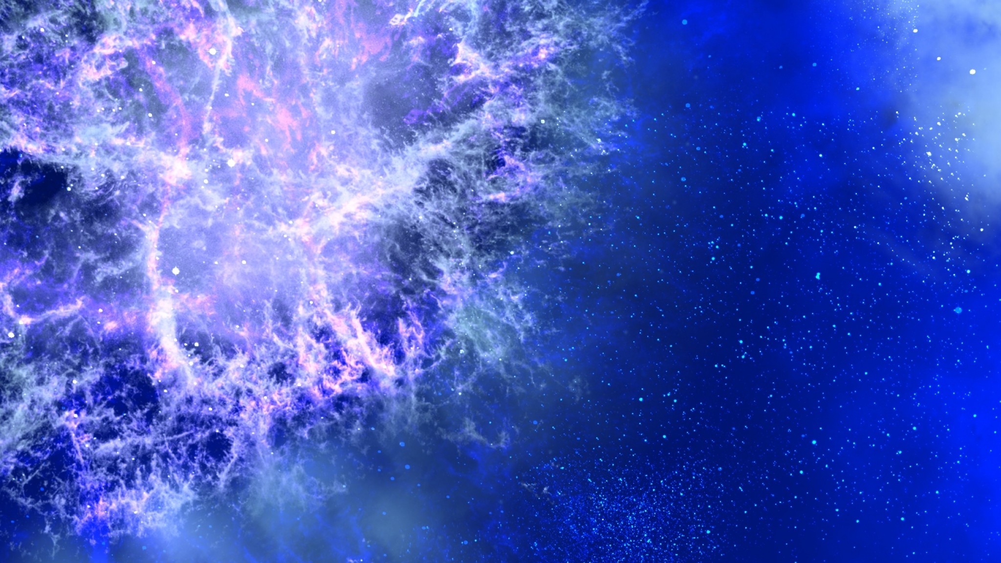 2048x1152  Wallpaper stars, space, nebula