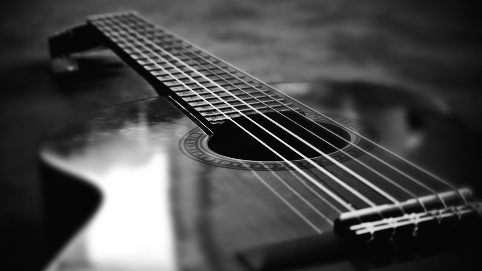 1920x1080 acoustic guitar black and white wallpapers hd hd wallpapers desktop images  windows wallpapers amazing colourful 4k picture artwork lovely 1920Ã1080 ...