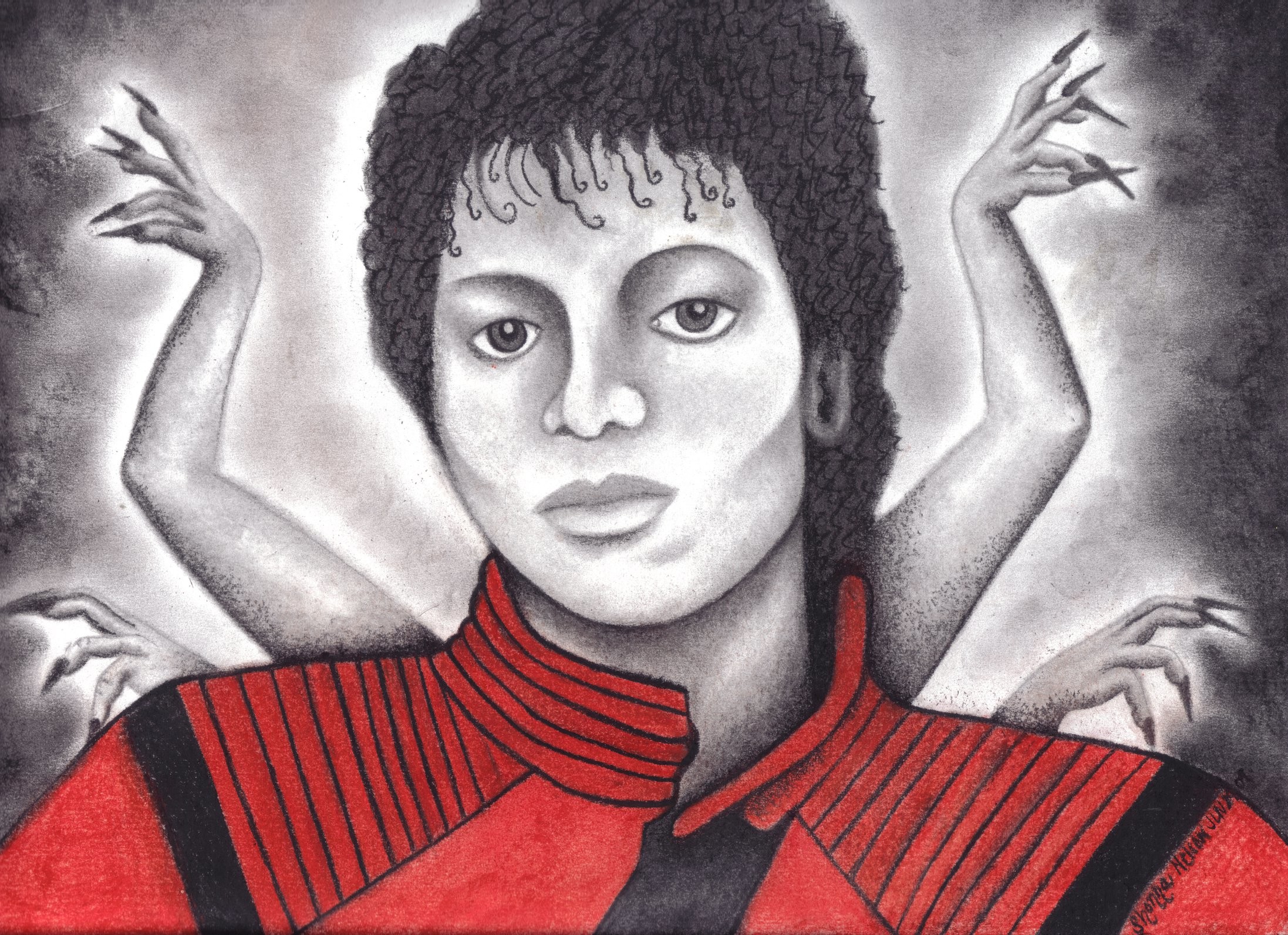 2194x1594 Michael Jackson 'Thriller' by MisssBarbie ...