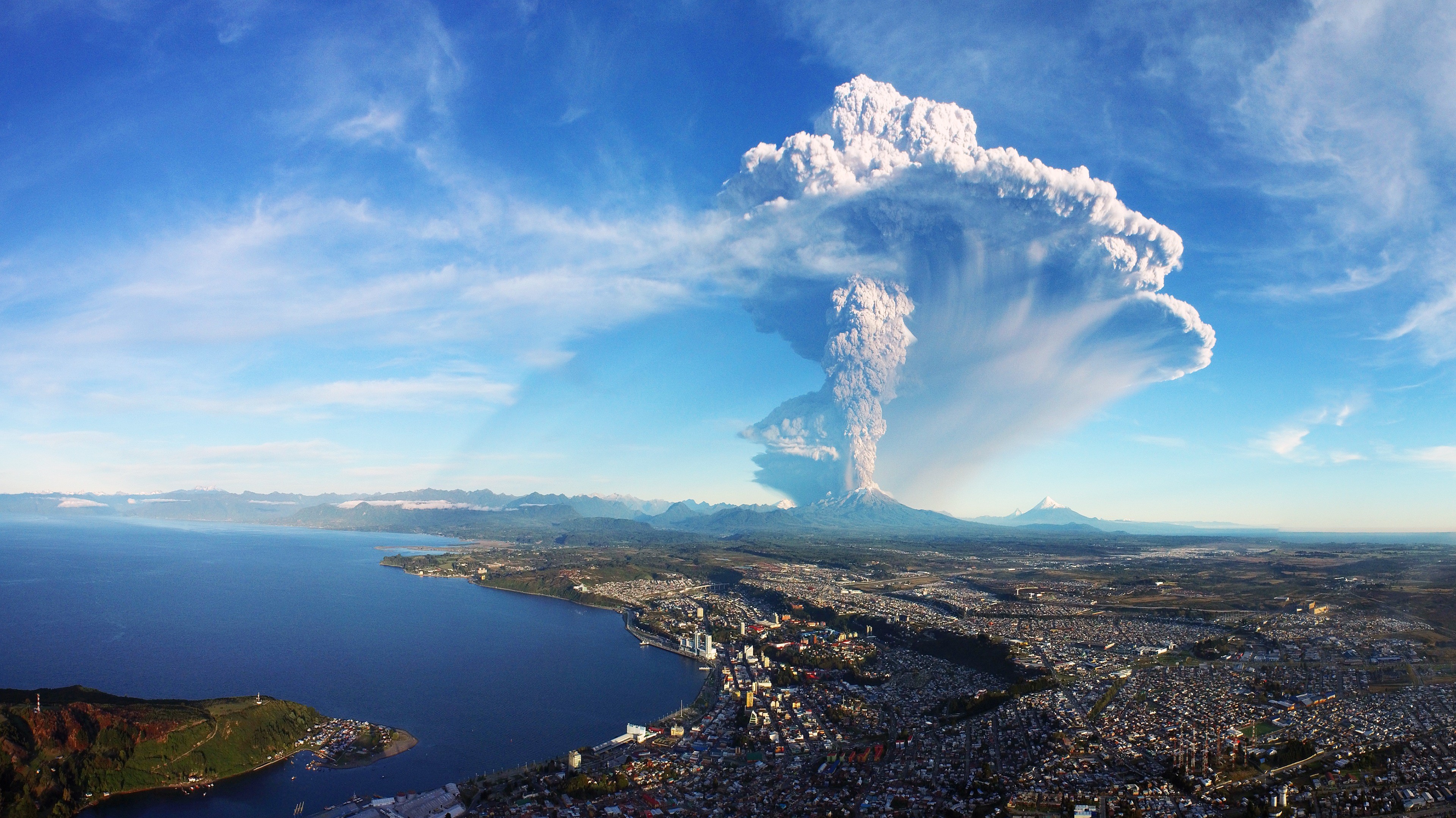 3840x2160 Calbuco Volcano Eruption Chile 4K Ultra HD Desktop Wallpaper Uploaded by  DesktopWalls