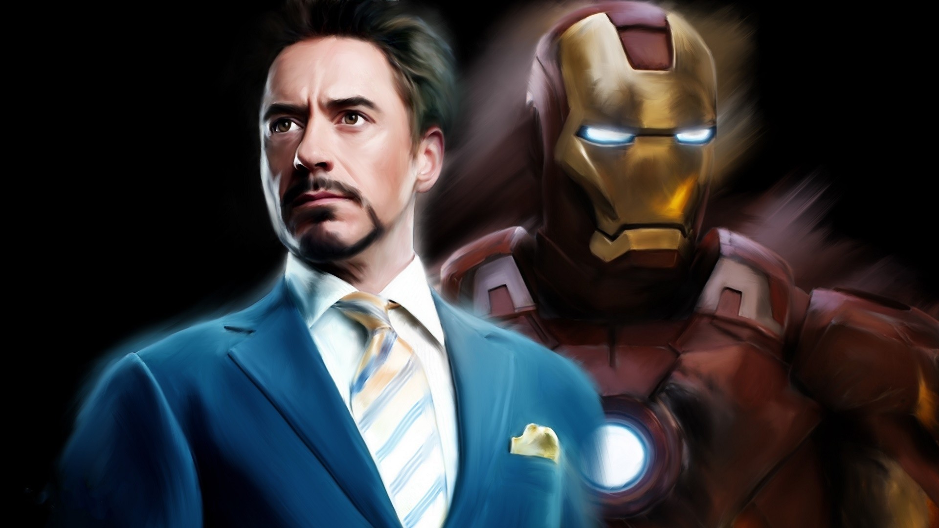 1920x1080 HD Wallpaper Iron Man, Marvel Comics, Tony Stark