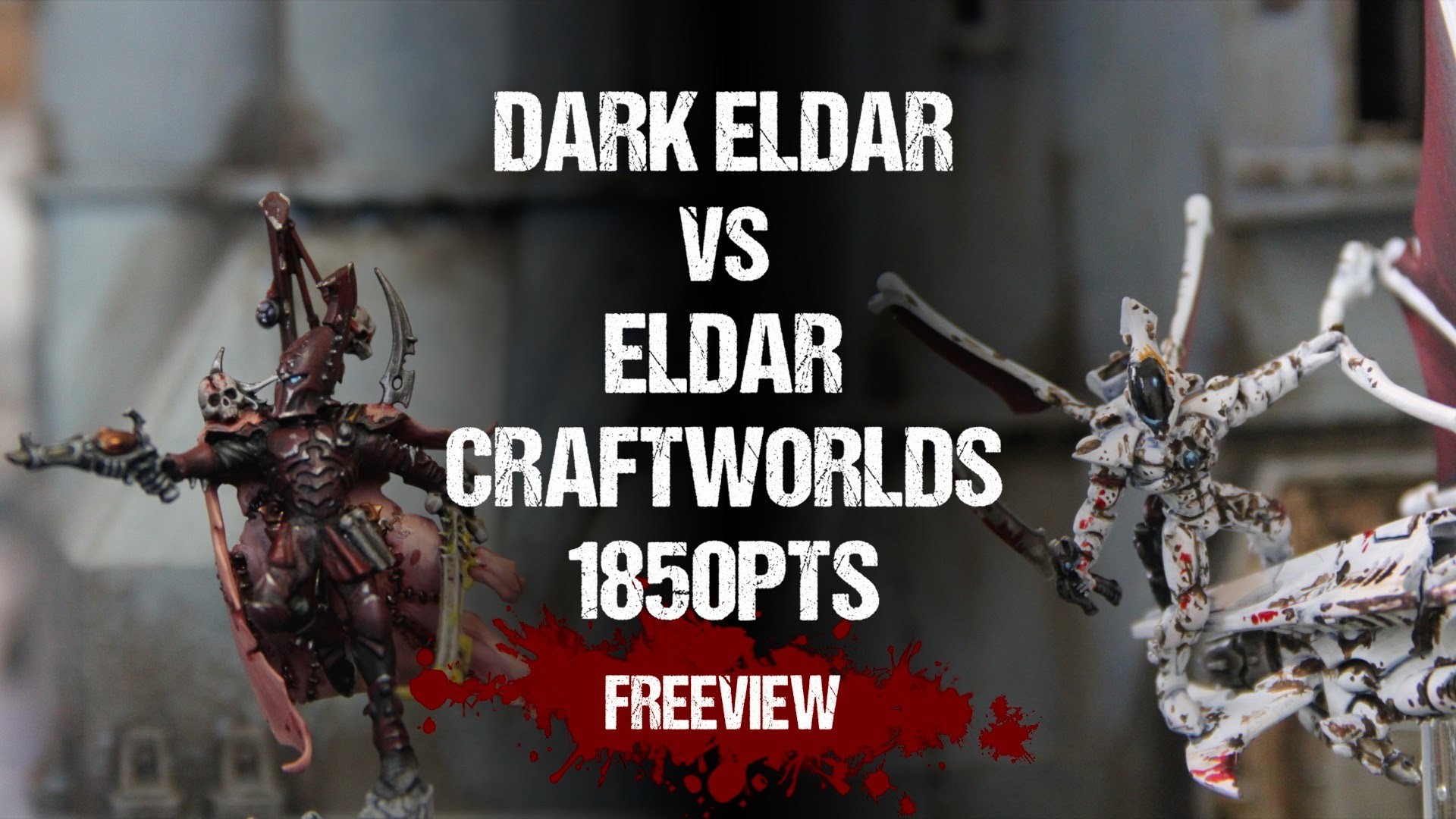 1920x1080 Warhammer 40,000 Battle Report: Dark Eldar vs Eldar Craftworlds 1850pts -  YouTube