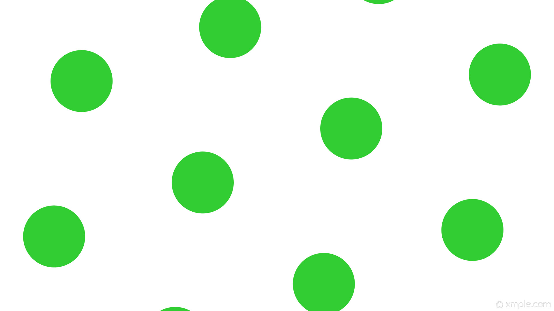 1920x1080 wallpaper dots polka white green hexagon lime green #ffffff #32cd32  diagonal 20Â° 215px