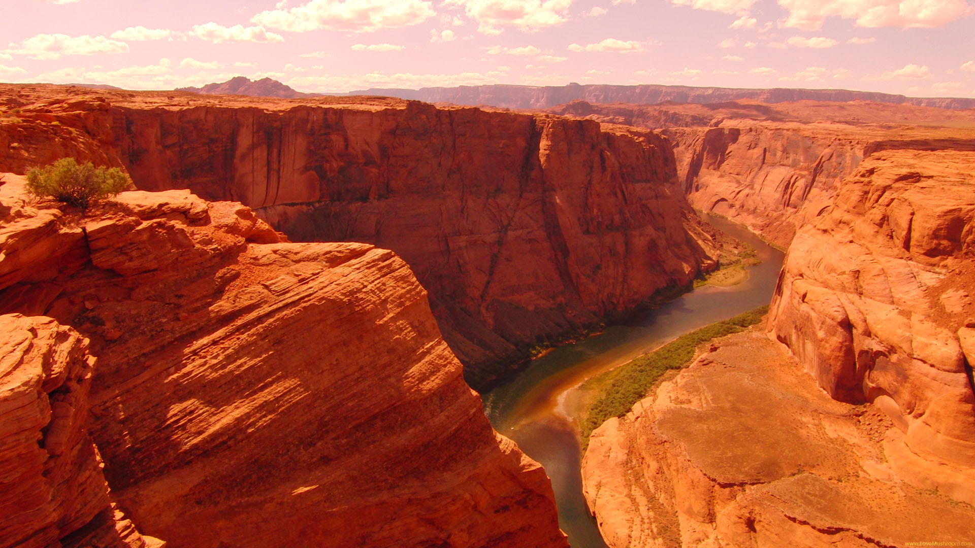 1920x1080 Colorado River Before and After. Grand Canyon River Wallpaper ...