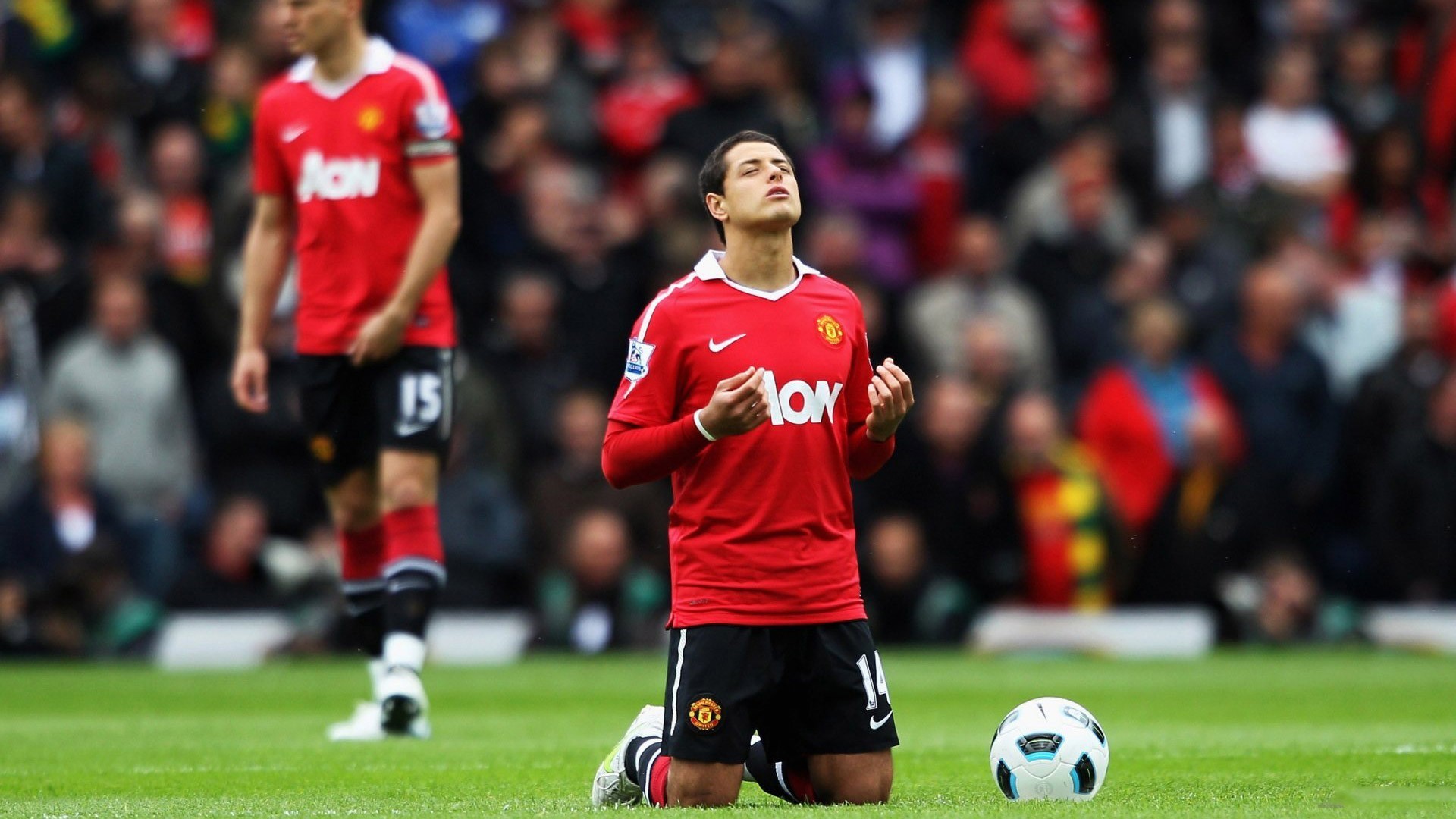 1920x1080 Manchester United, Javier Hernandez, Chicharito Wallpapers HD / Desktop and  Mobile Backgrounds
