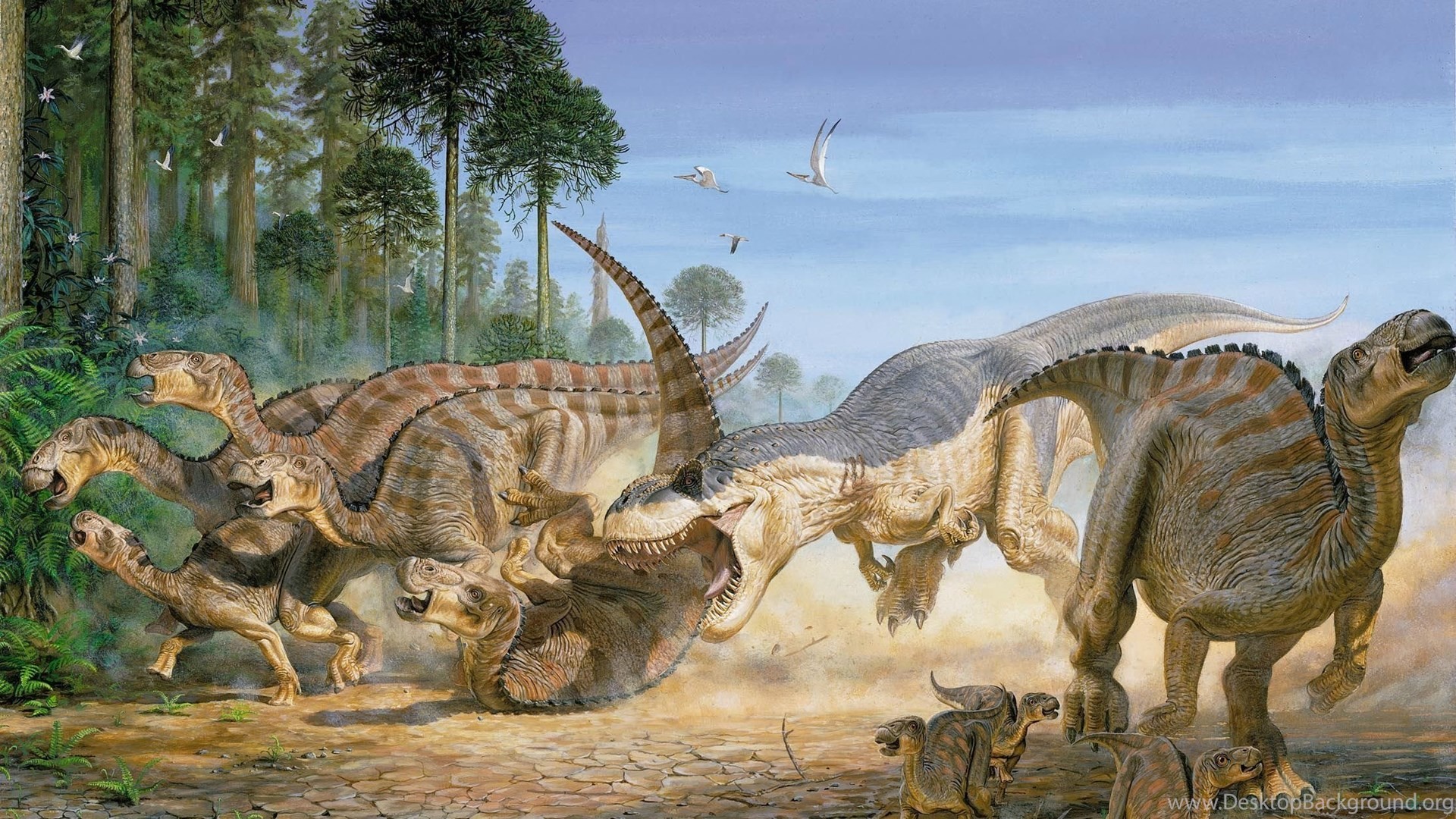 1920x1080 dinosaurs wallpaper Source Â· Dinosaur Wallpapers Desktop Background