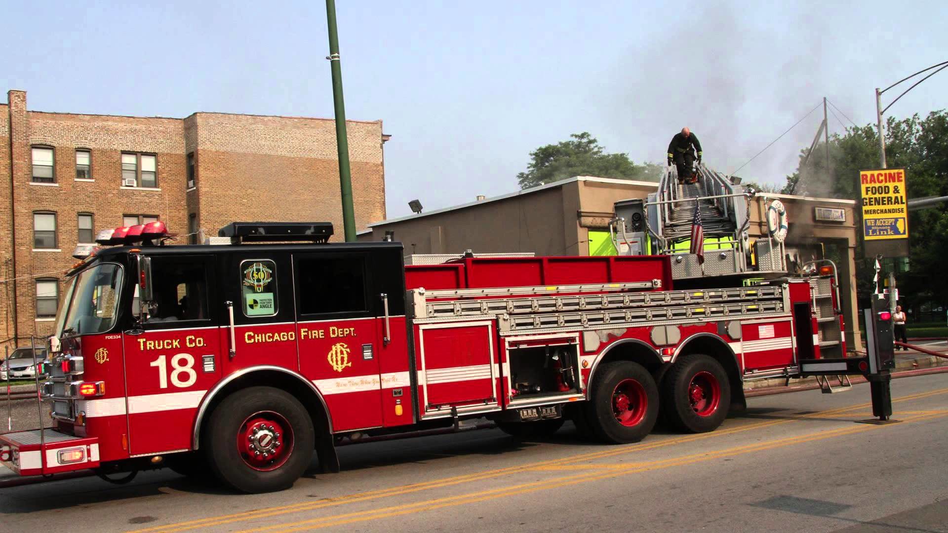 1920x1080 Chicago Fire Department - Commercial Fire Videos - 5500 South Racine Ave.  7-5-2015
