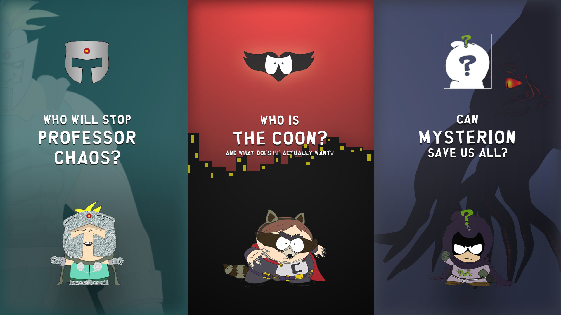 1920x1080 South Park Wallpapers - Chaos, Coon and Mysterion