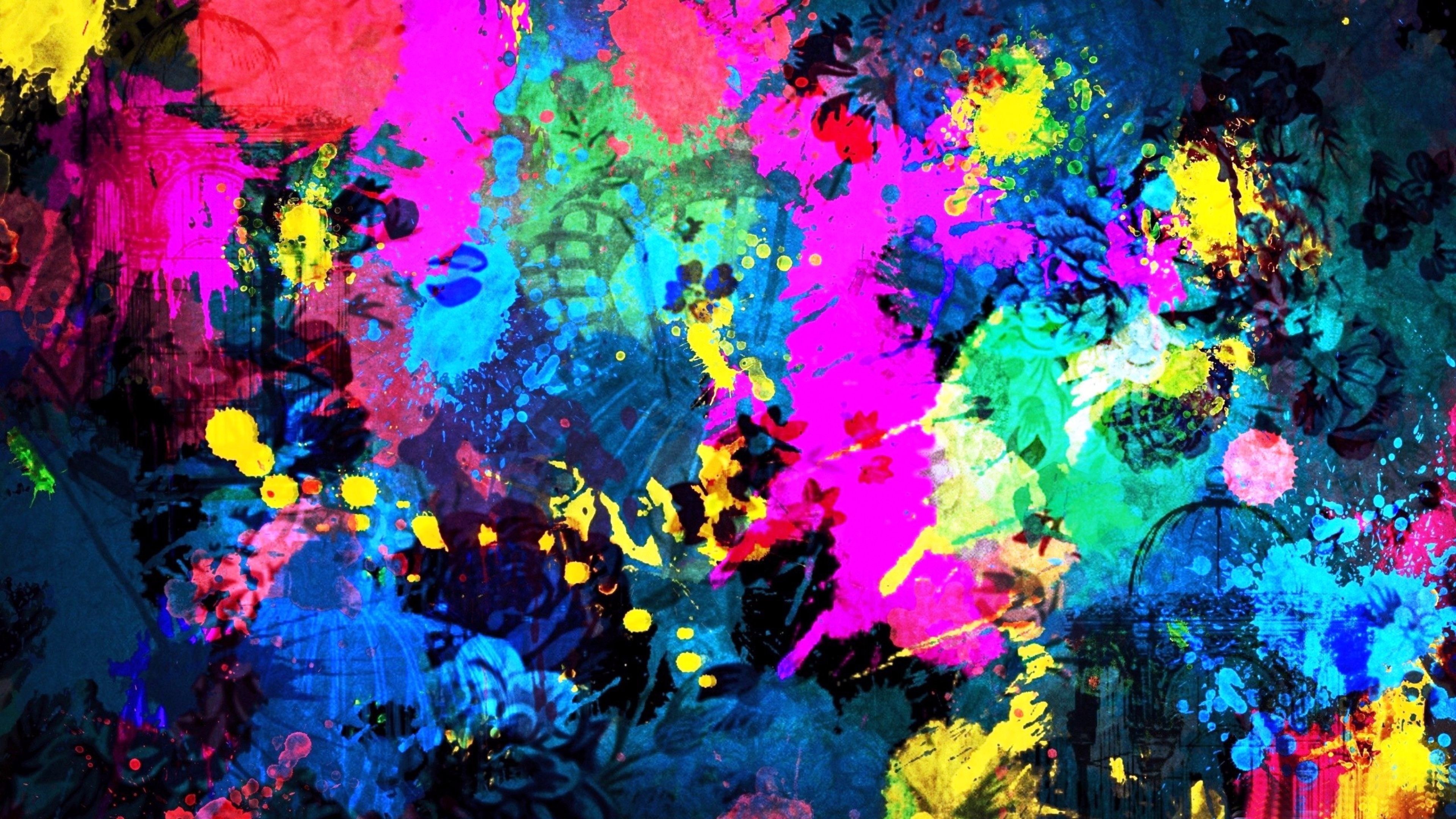 3840x2160 4K wallpaper abstract color art