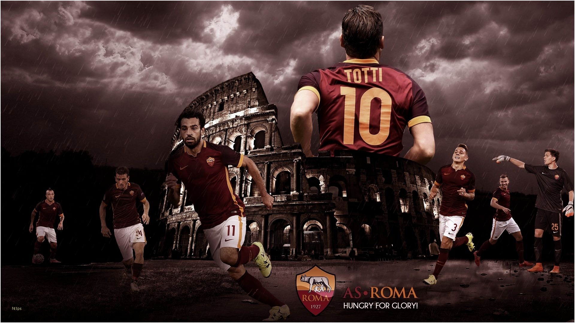 1920x1080 Ac Milan Wallpaper New Wallpaper Desktop Football New Francesco totti as  Roma 2015 2016