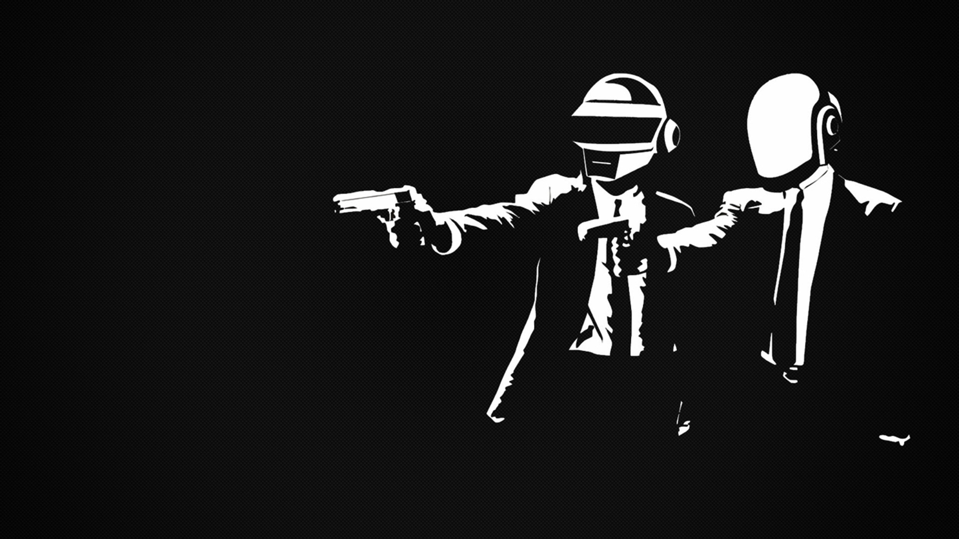1920x1080 I made some changes to an old Daft Punk wallpaper.