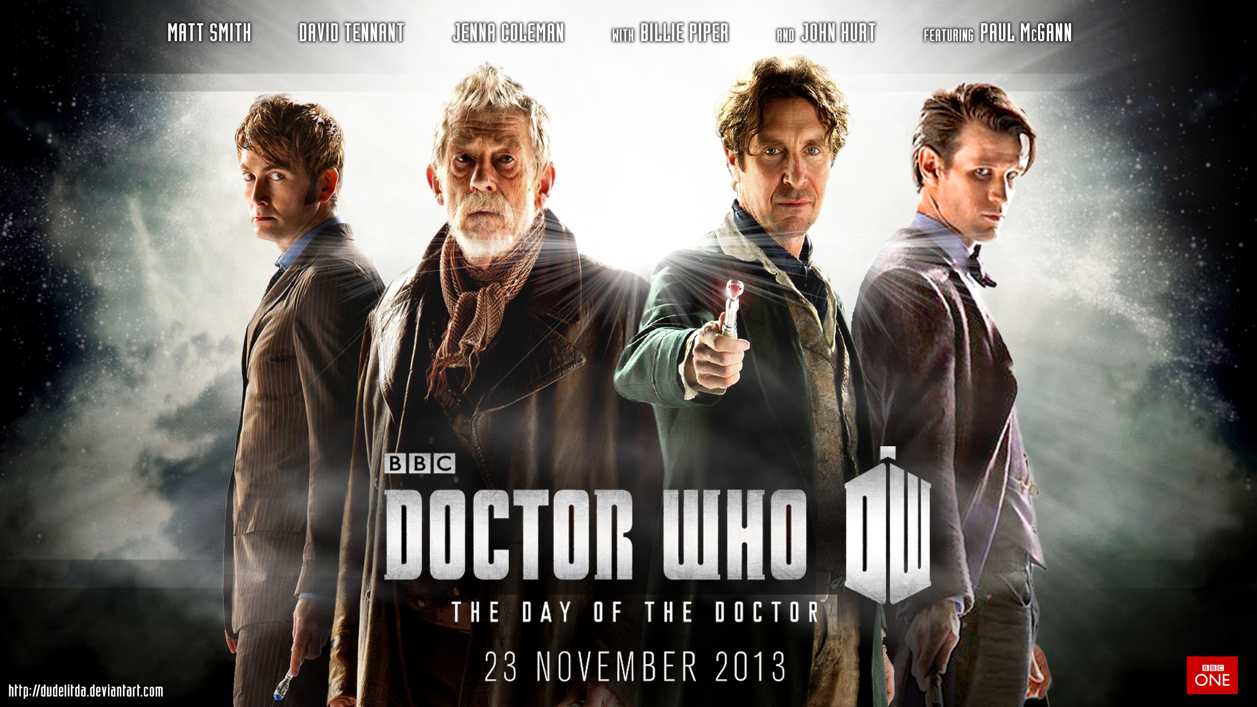 2560x1440 ... Day of the Doctor by DudelitDA