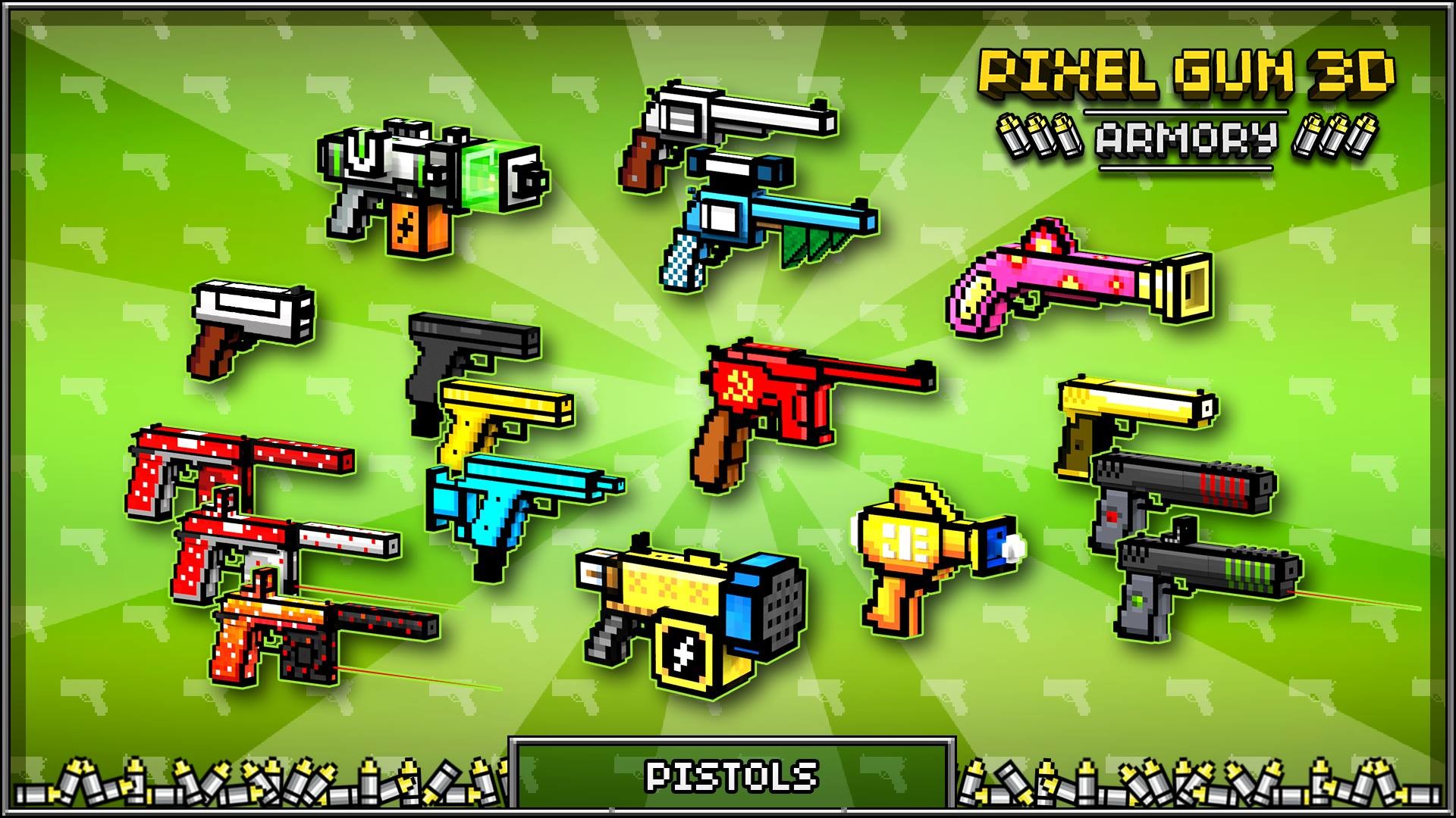 paintball gun pixel 3d