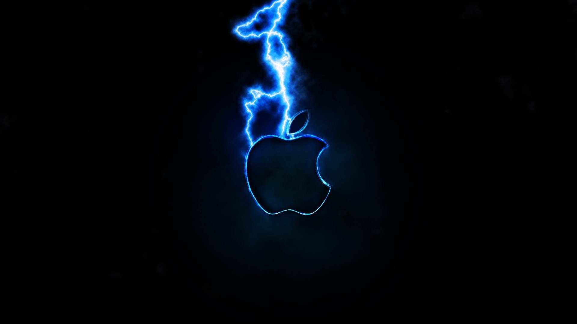 Apple Blue Logo Wallpaper for iPhone 11 Pro Max X 8 7 6  Free  Download on 3Wallpapers
