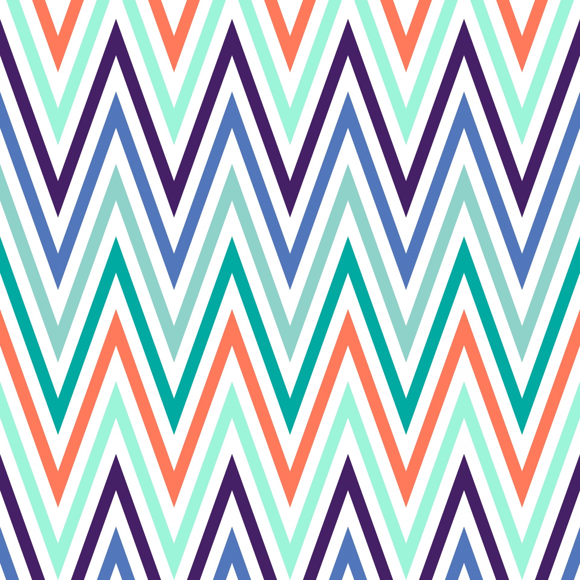 1920x1920 Chevrons Colourful Background