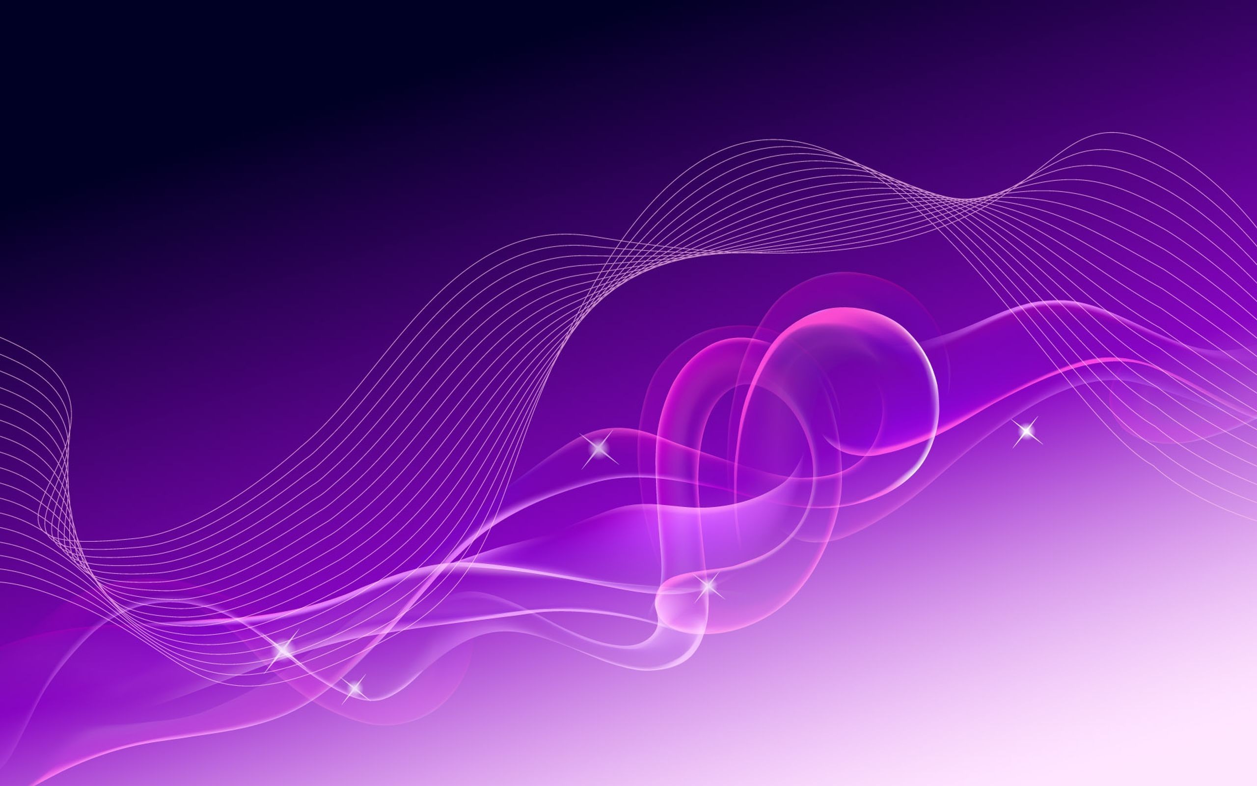 2560x1600 Purple Swirls