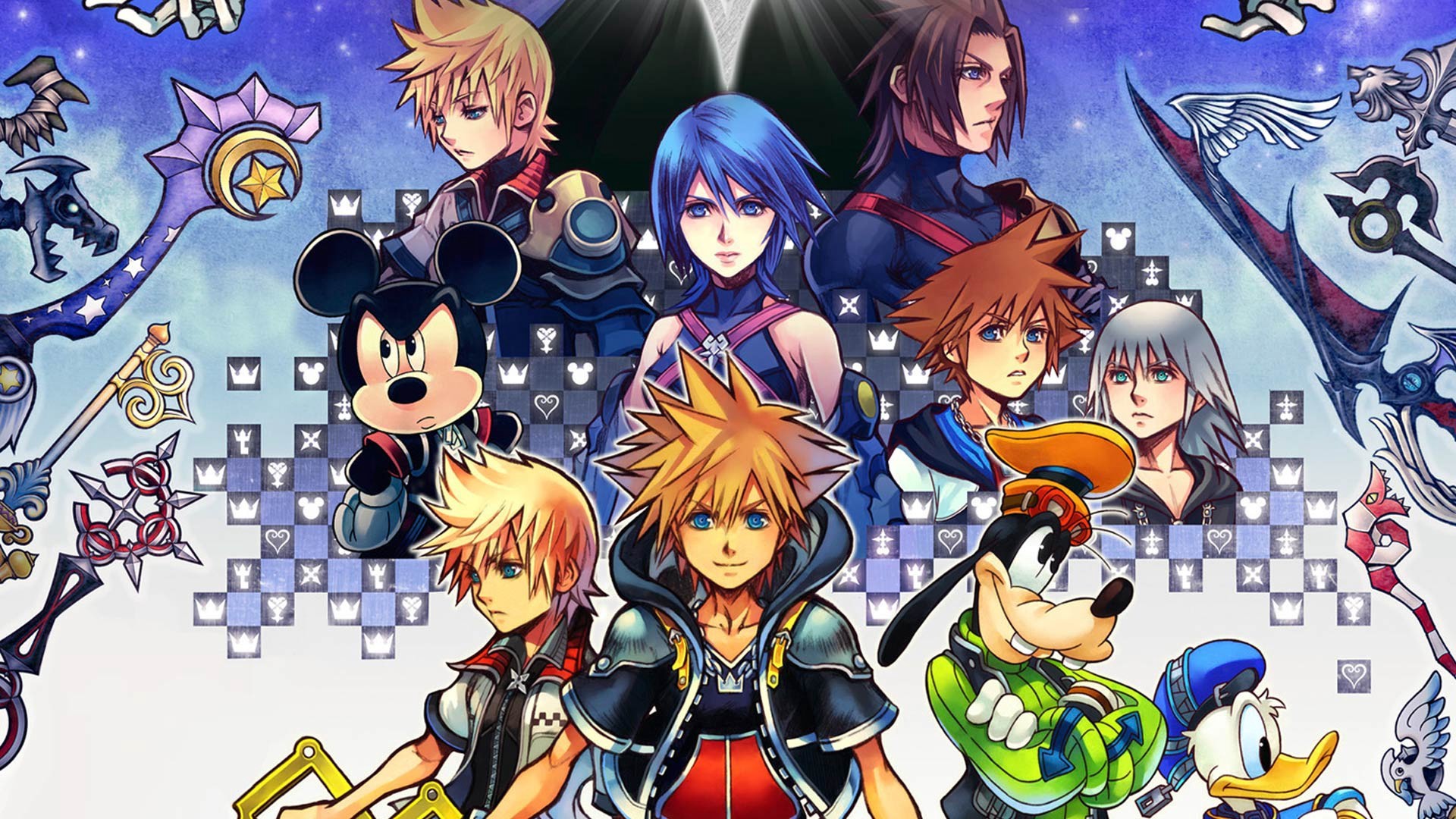 1920x1080 Kingdom Hearts I.5 + II.5 compiles remastered versions of six previously  released Kingdom Hearts games: Kingdom Hearts I, Kingdom Hearts II, 358/2  Days and ...
