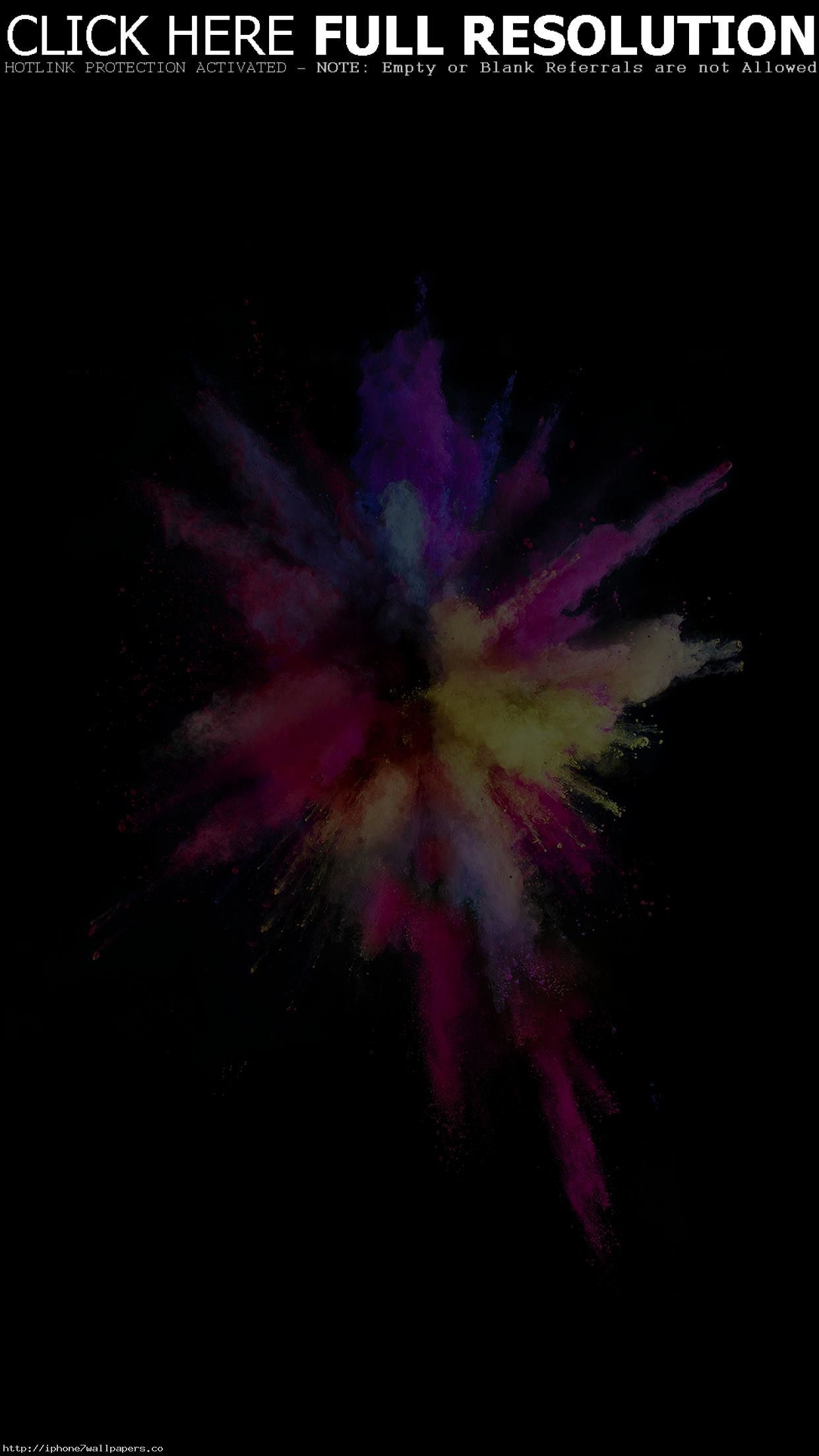 1242x2208 Apple Color Rainbow Red Dark Spark Ios9 Android wallpaper - Android HD  wallpapers