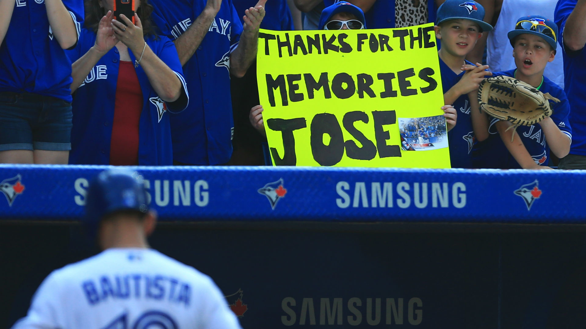 1920x1080 Jose Bautista receives emotional farewell from Blue Jays fans | MLB |  Sporting News