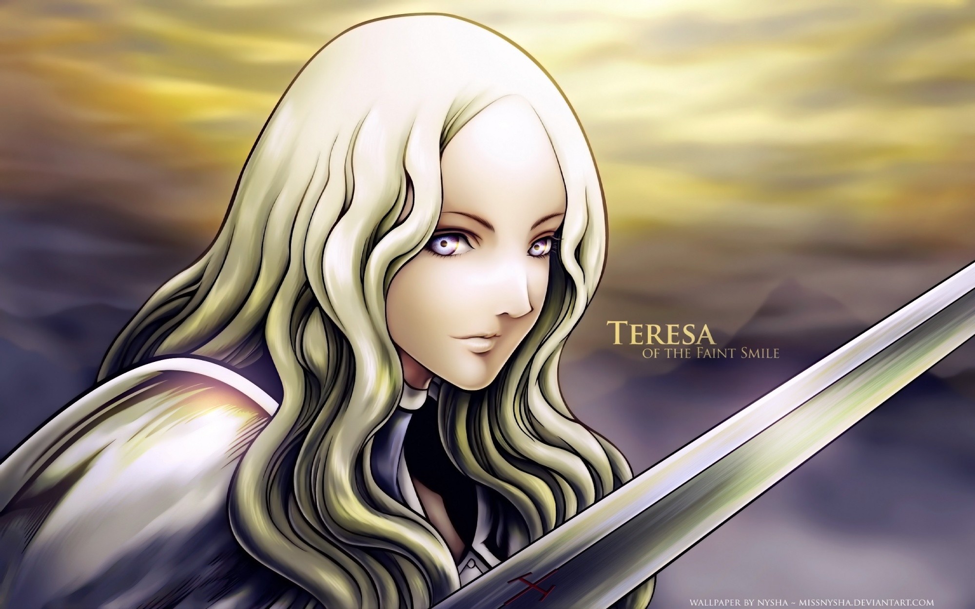 2000x1250 Claymore images teresa HD wallpaper and background photos