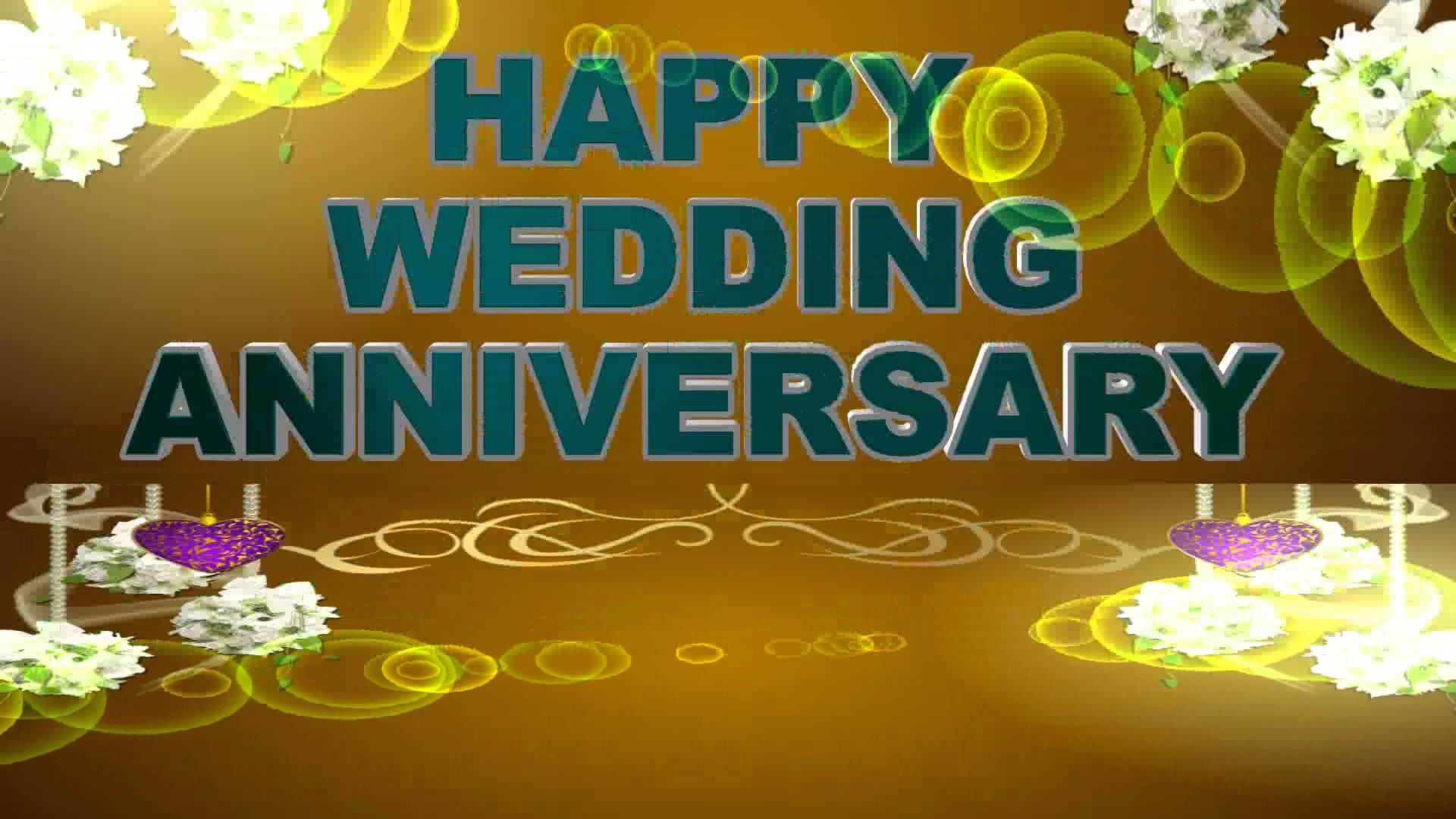 1920x1080 Happy Anniversary Greetings, Wedding Anniversary Wishes, Wedding Anniversary  Animation - YouTube