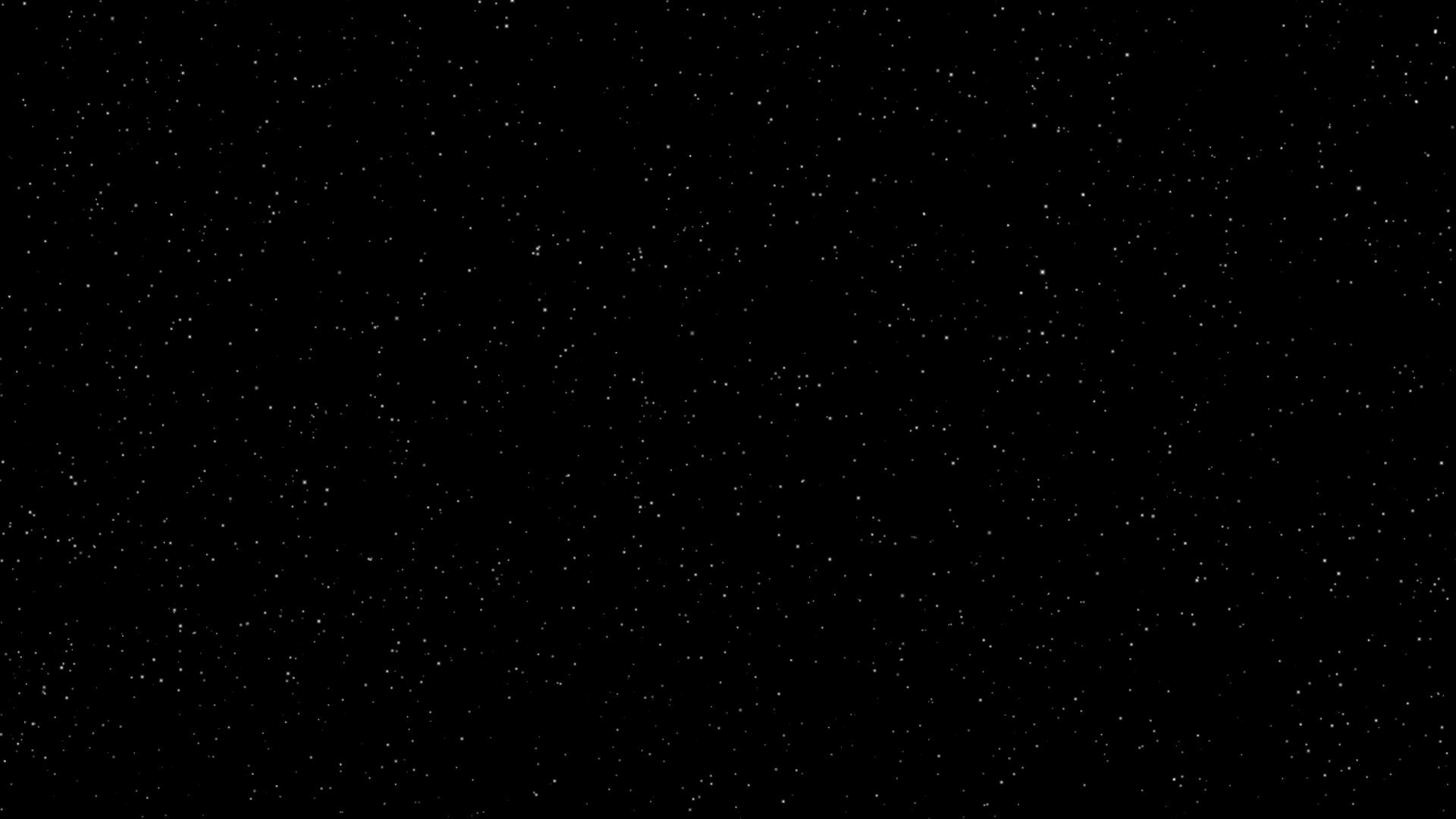 1920x1080 Space Flying Star on a black background