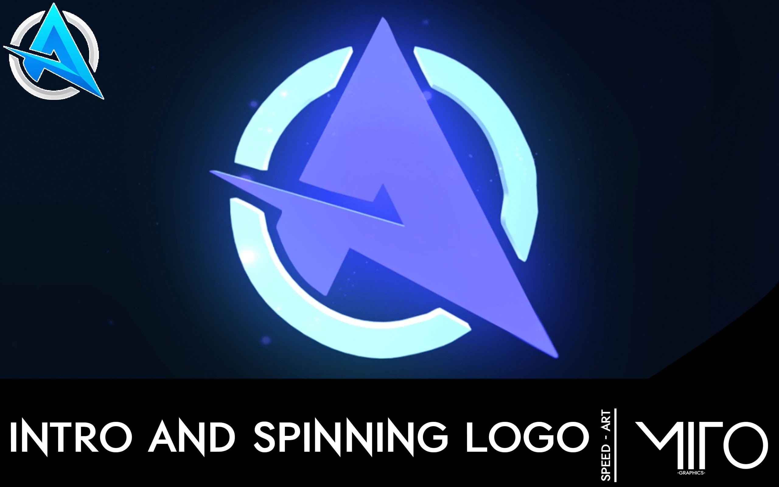 2560x1600 Intro and Spinning Logo for ALI-A (#Cinema4D) | MITO