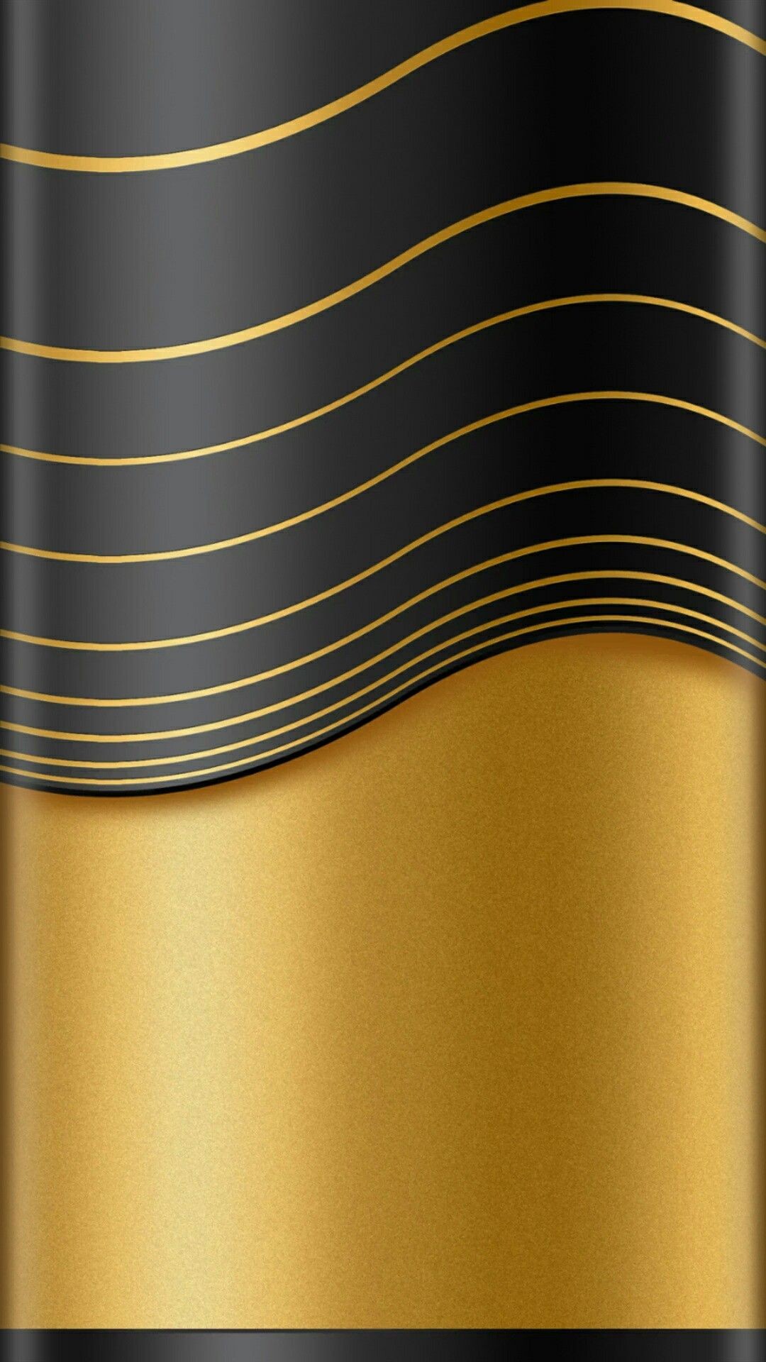 1080x1920 Black and Gold Wallpaper